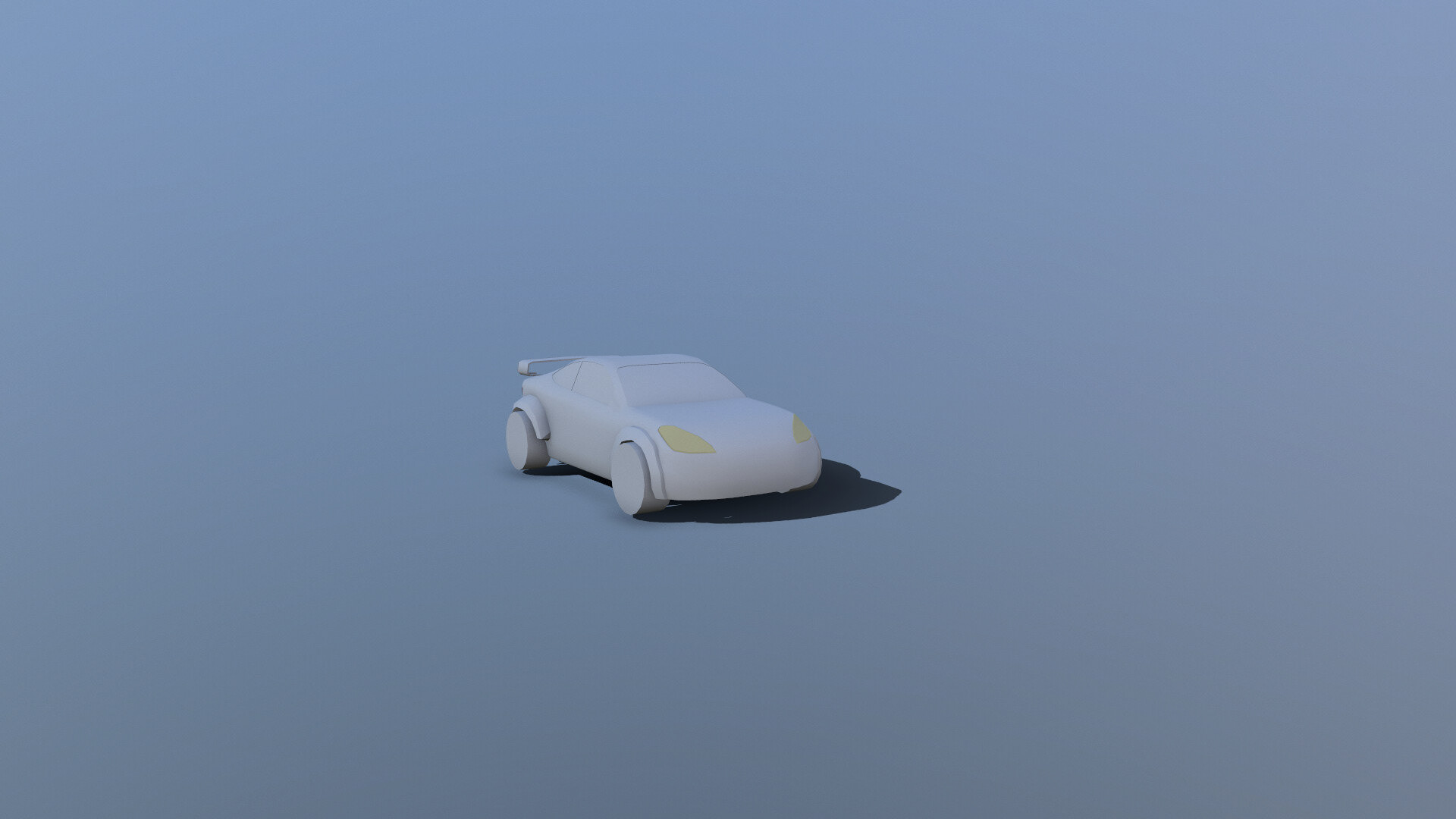Car Model - Early Render