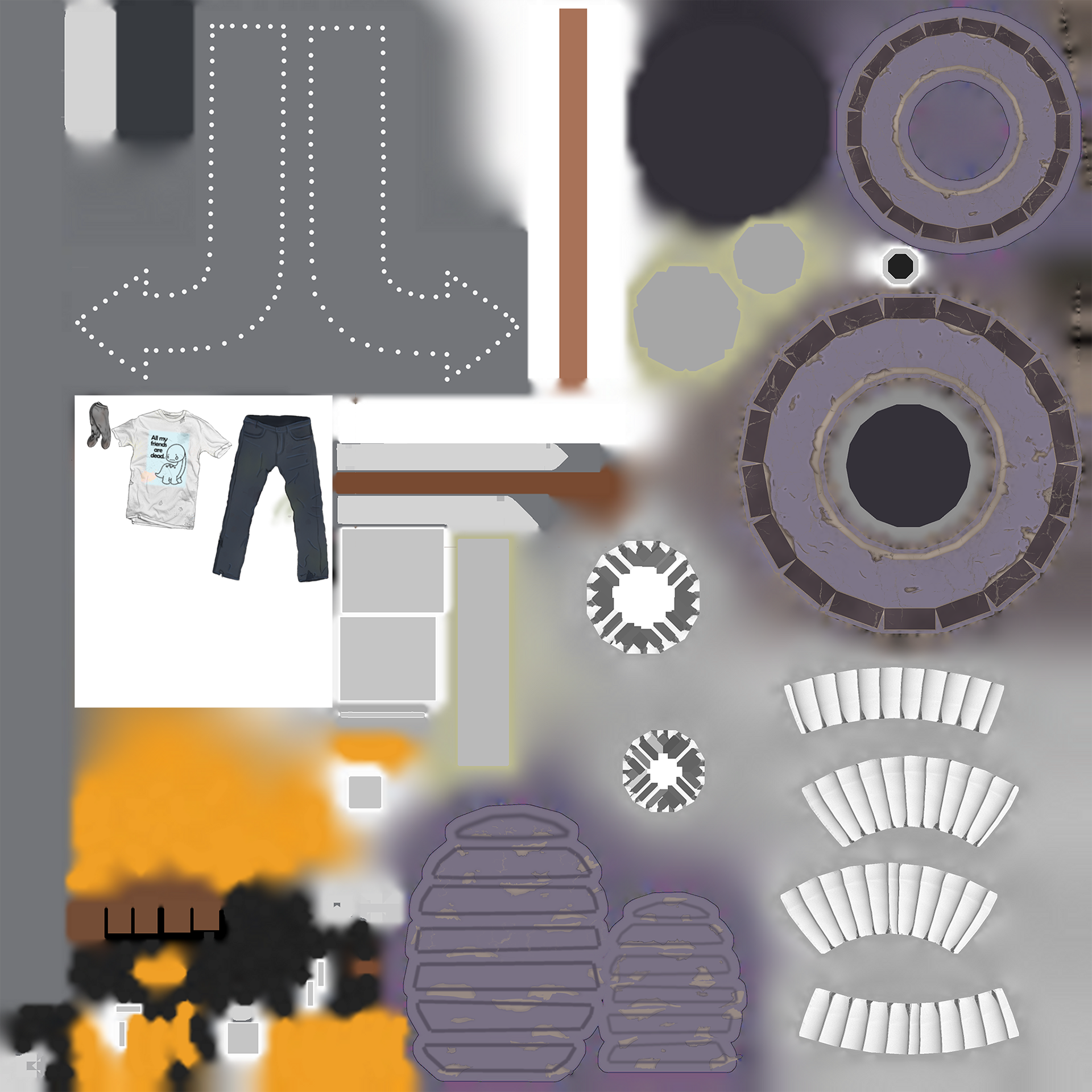 Props UVS/Textures