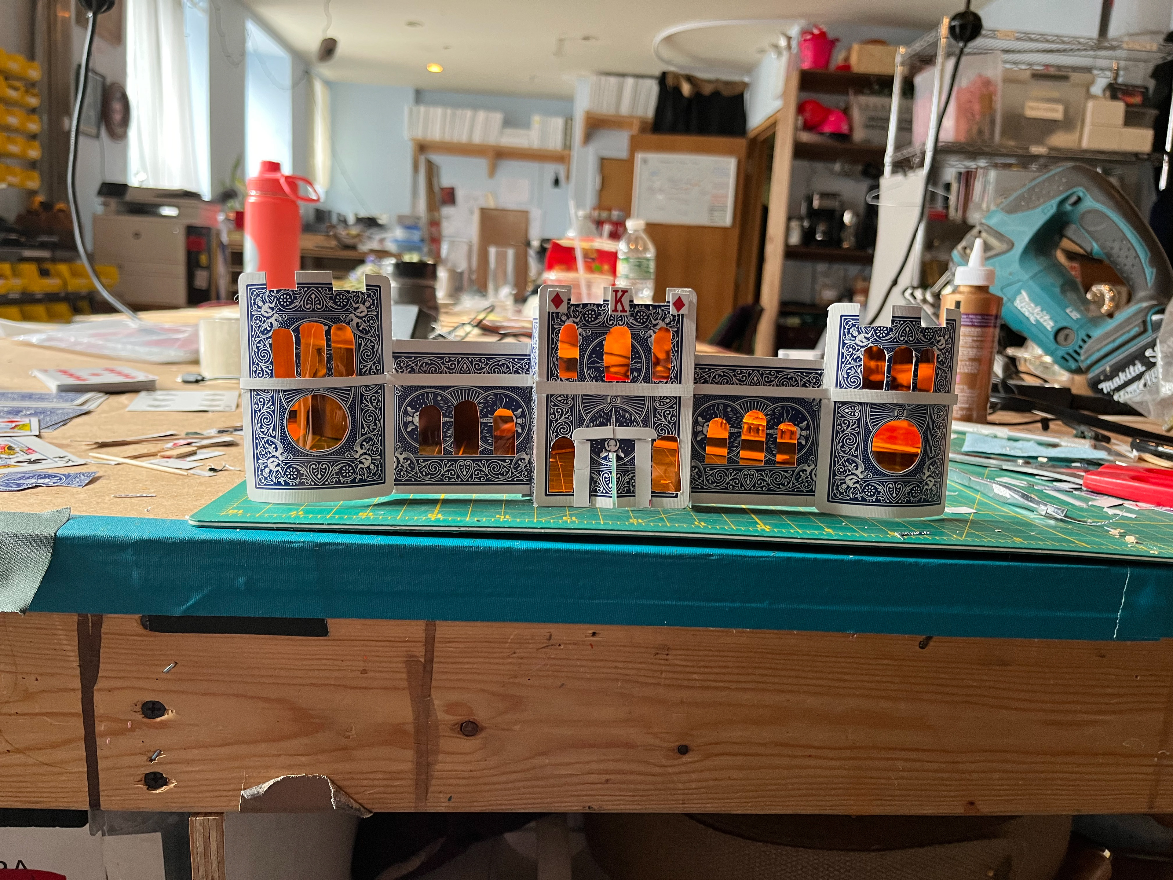 Card castle for Speakeasy