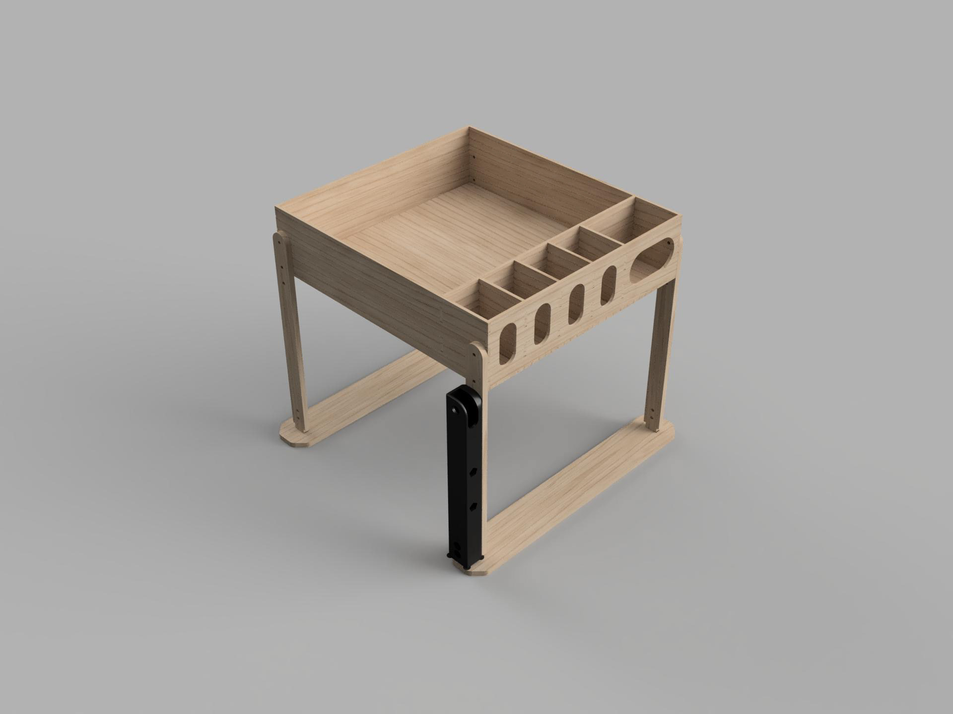 Lifted Storage with Long-Nose Plier Rack