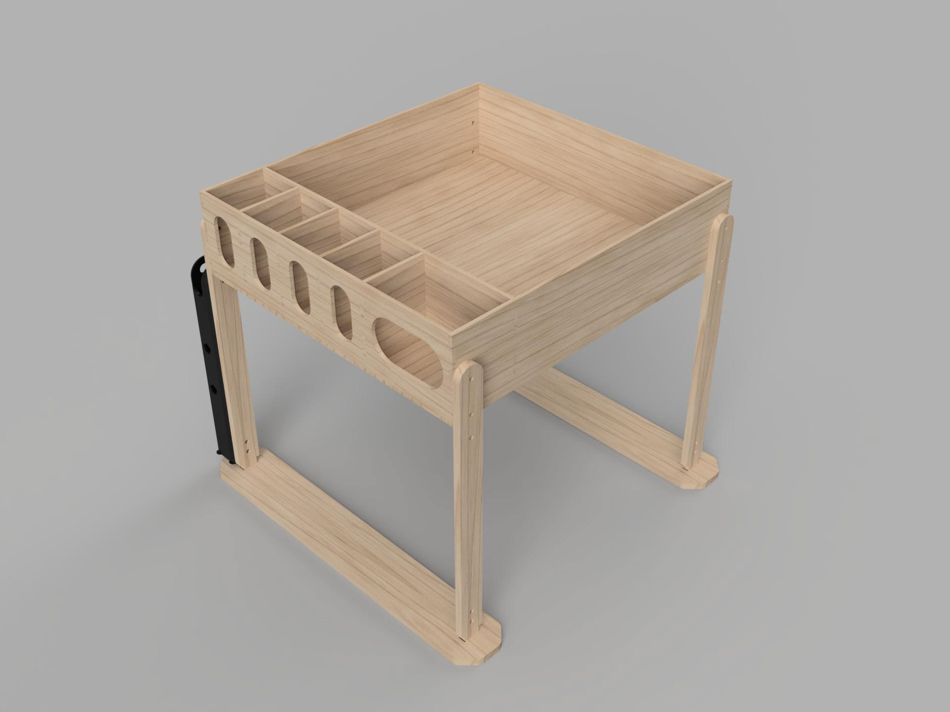 Lifted Storage with Long-Nose Plier Rack