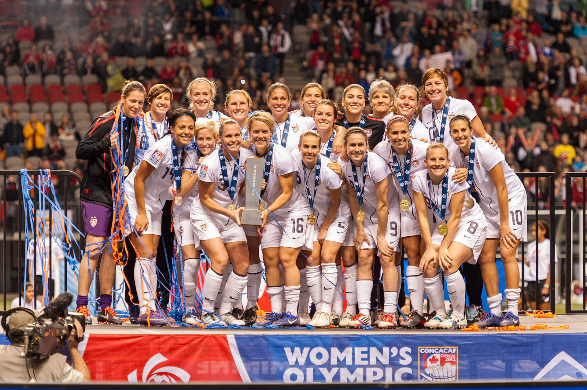 2012 CONCACAF Women's Olympic Qualifying Match - Canada vs USA
