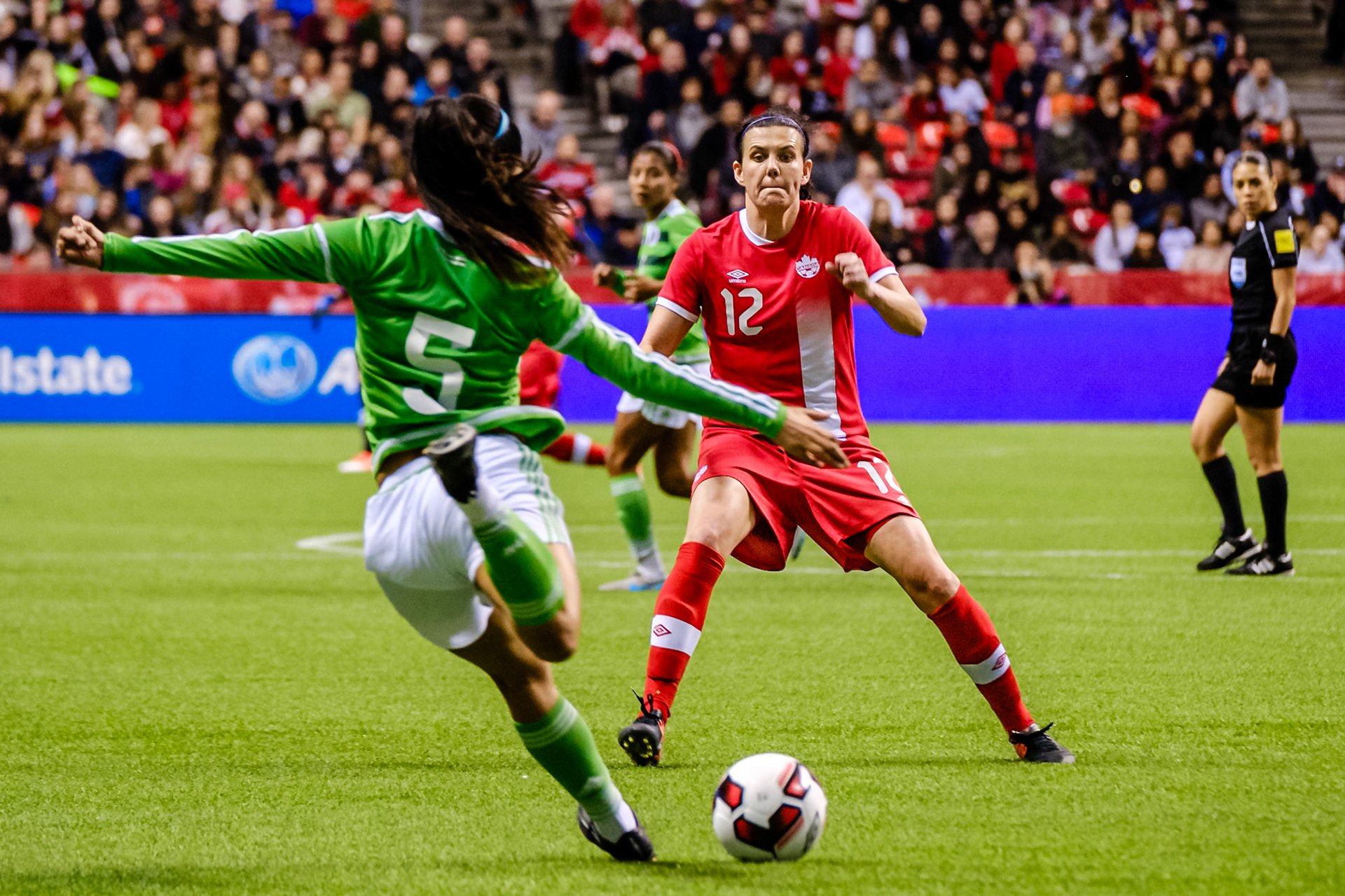 2017-02-04 Women soccer Canada vs Mexico