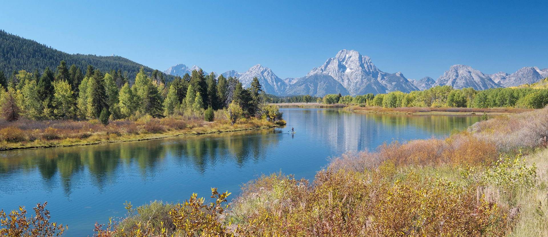 Grand Teton landscape using Cobalt Neutral linear profile showing flat contrast and maximum dynamic range.