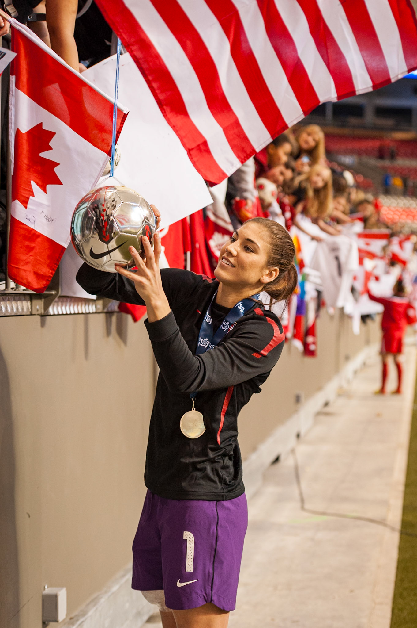 2012 CONCACAF Women's Olympic Qualifying Match - Canada vs USA