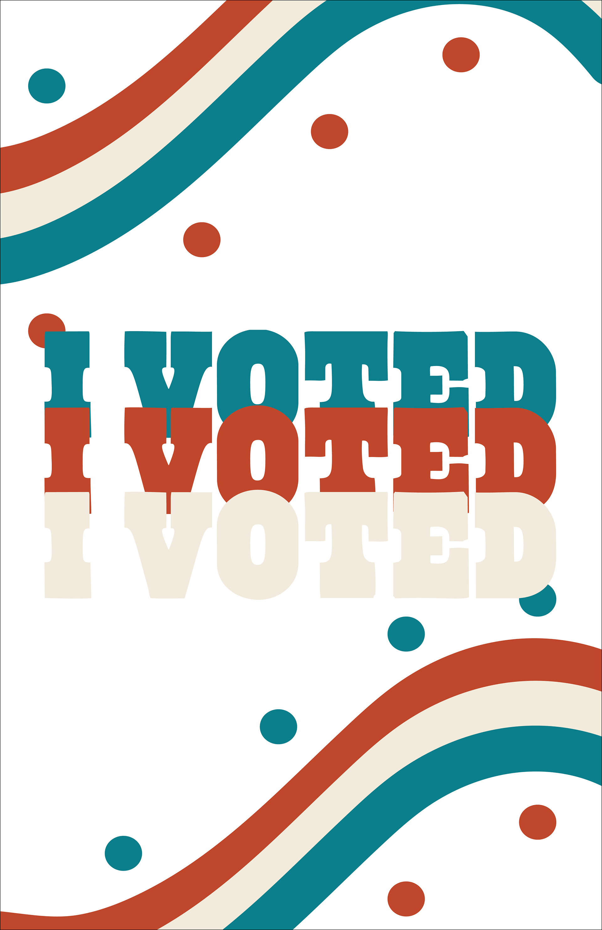 "I Voted" Graphic