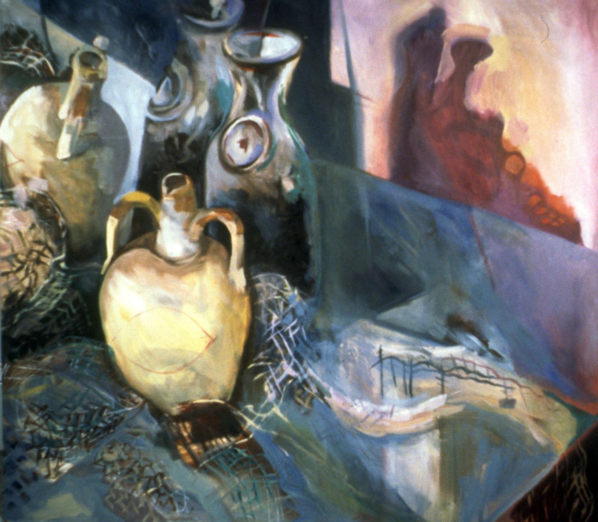 Still Life with Abstract