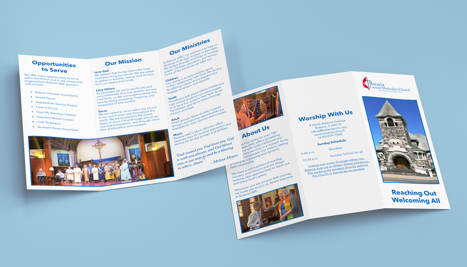 Batavia United Methodist Church Brochure