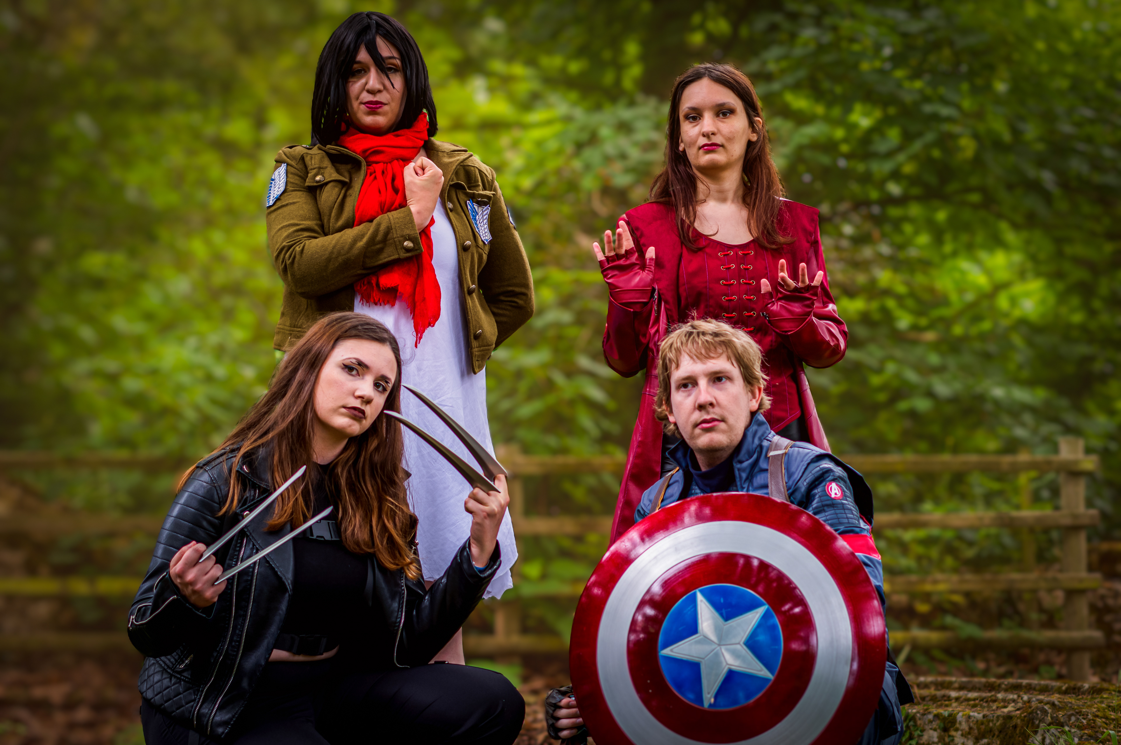 Groupe de cosplayers: Salamander Vault