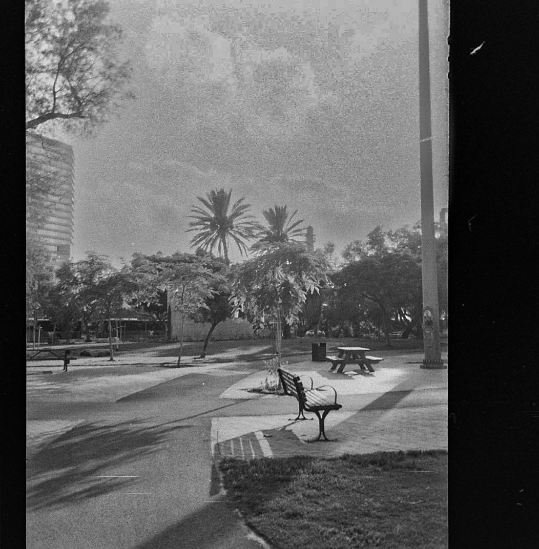 Tel Aviv - Rollei Infrared 400Park