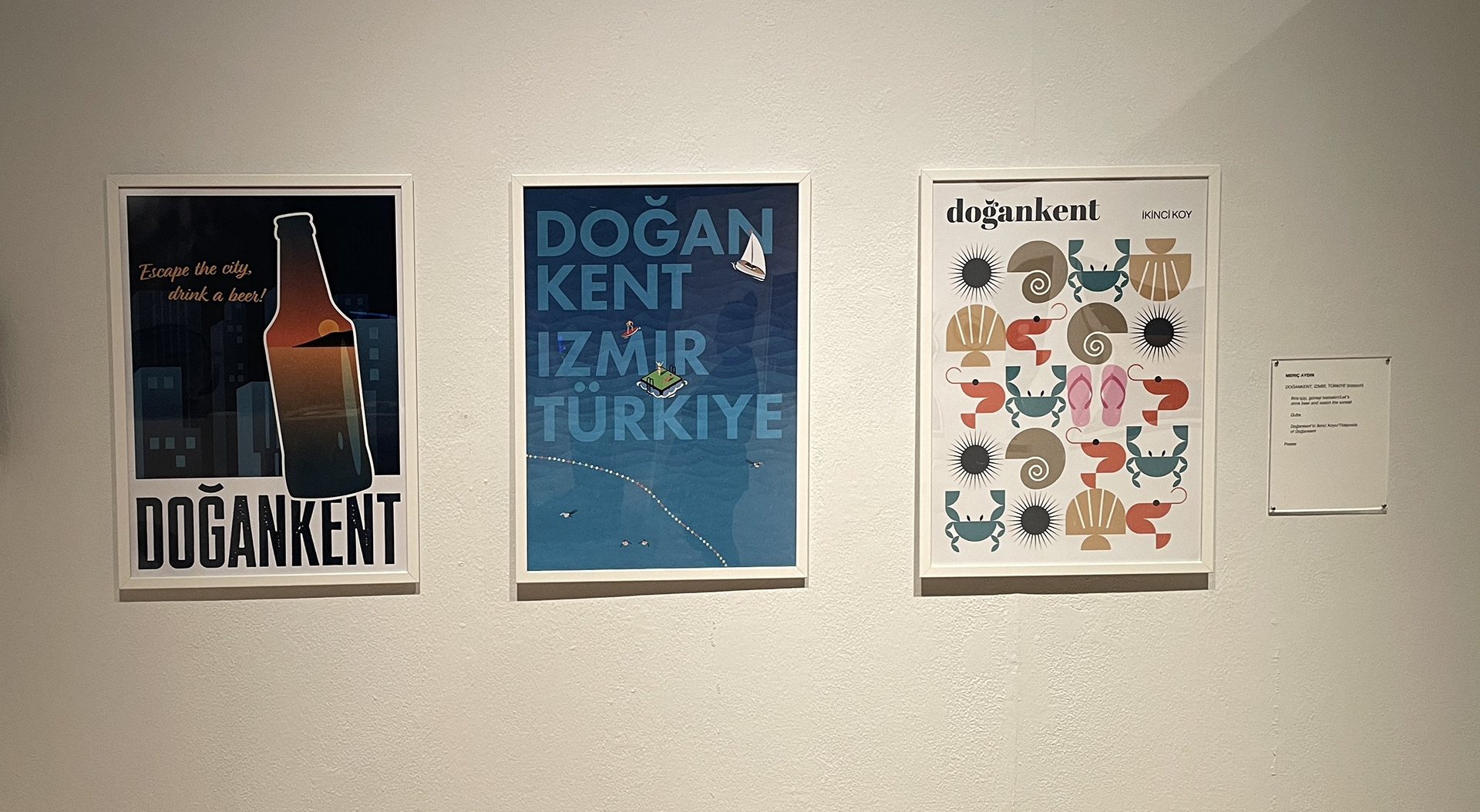 The poster series at CADVC - Senior Exhibition 2023