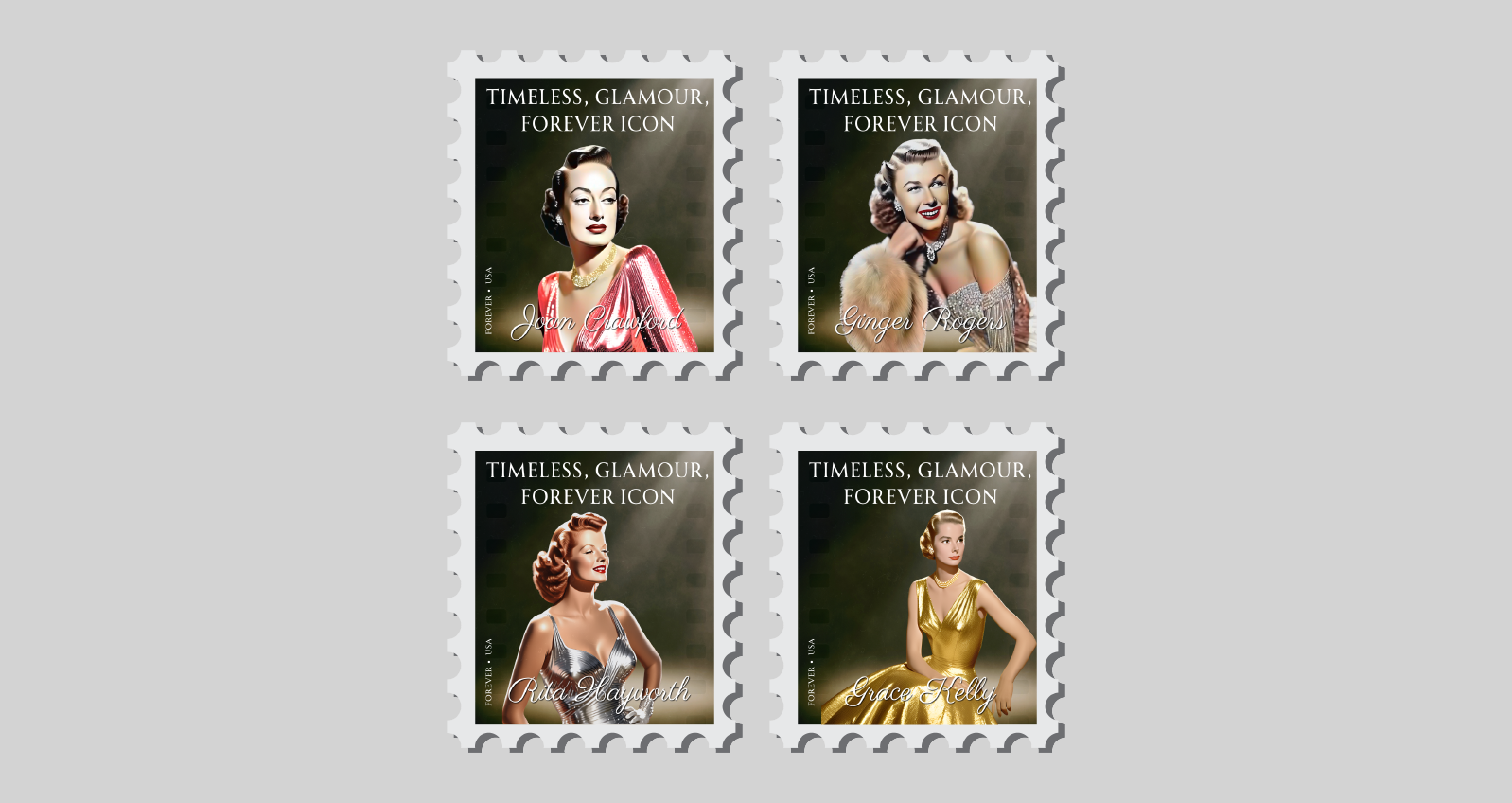 Forever Stamp Mockup Collection