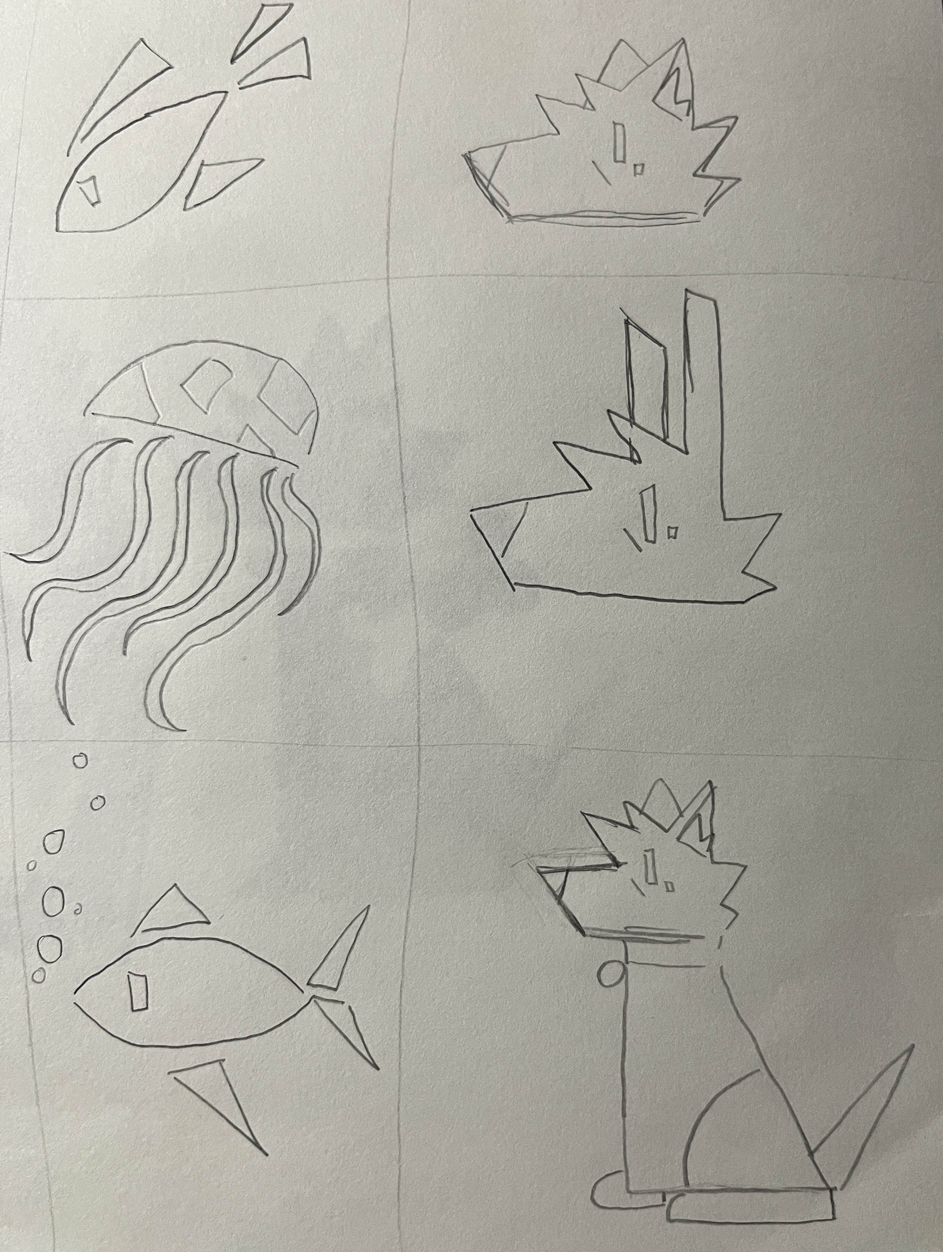 first sketches fall 2023