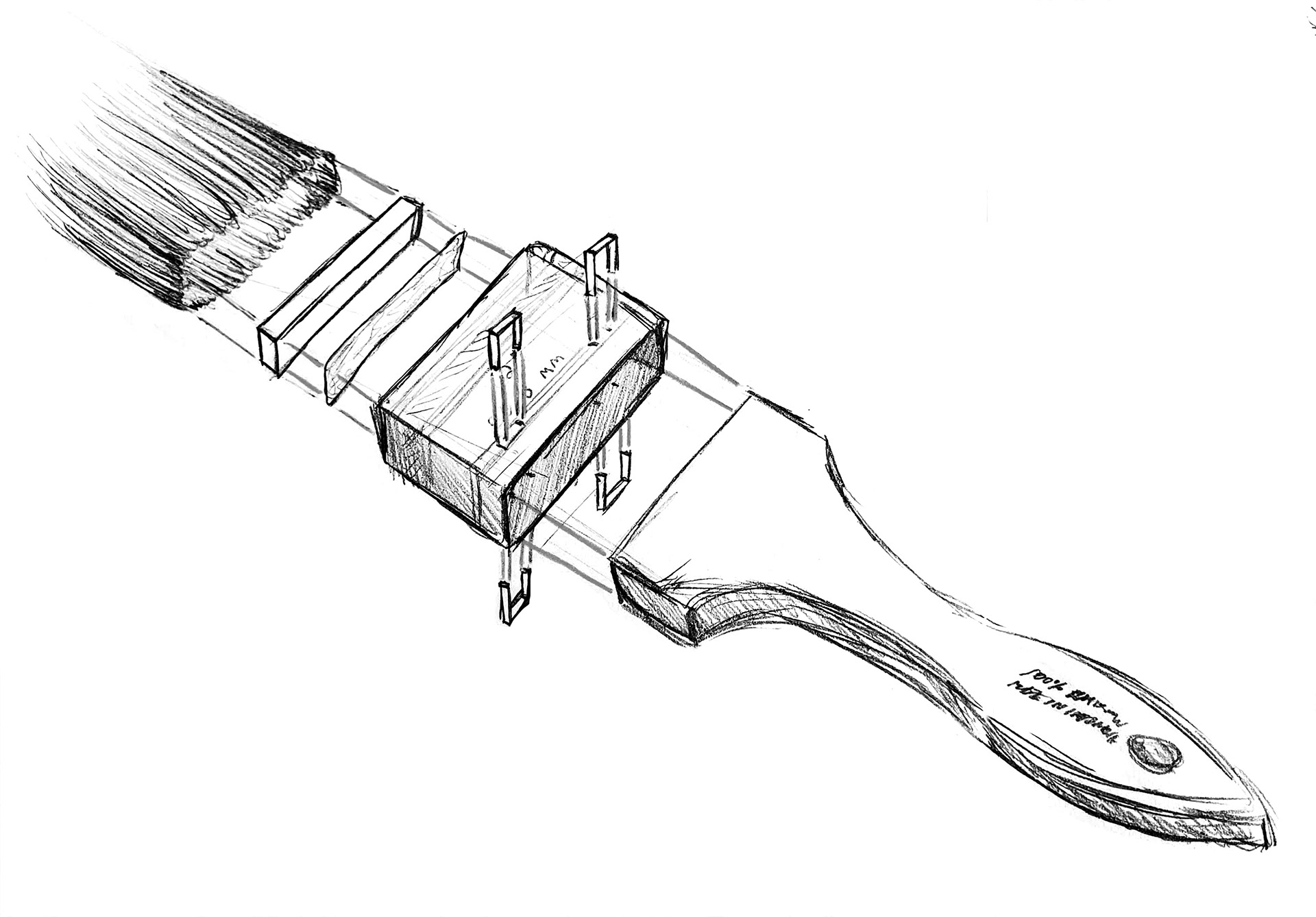 Paintbrush Exploded View - 2020