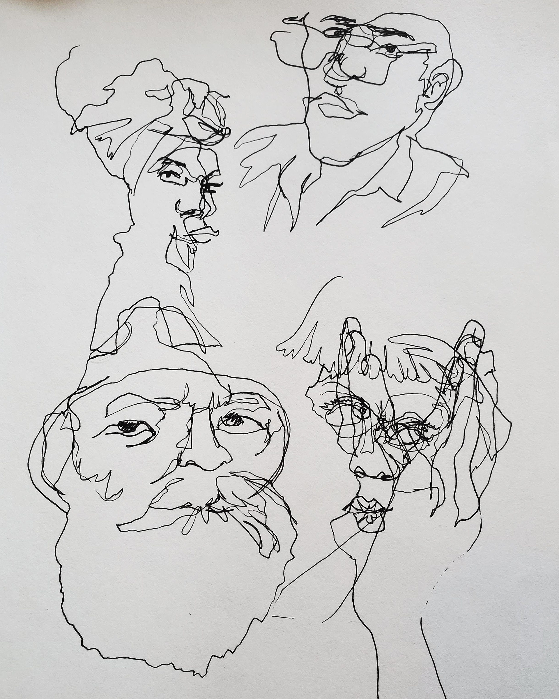 Blind Contour Drawings - 2020