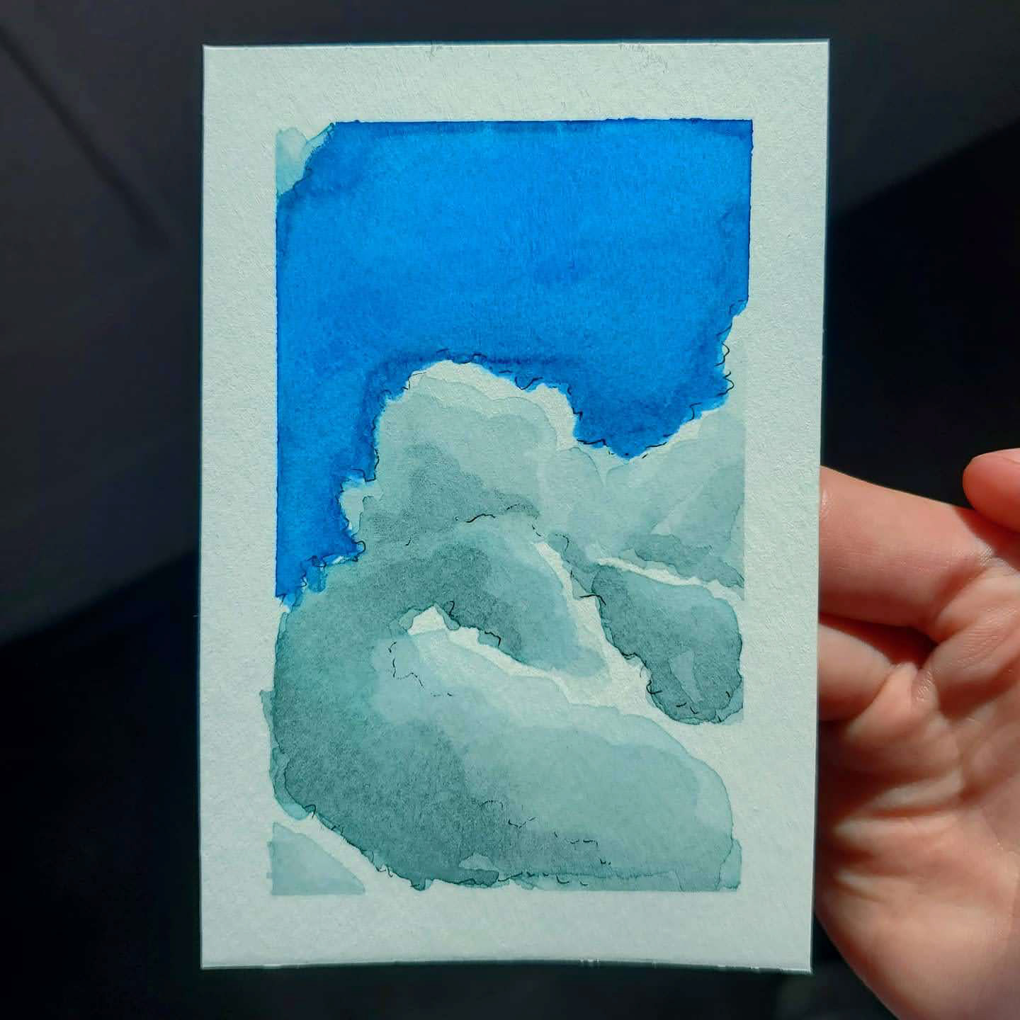 4 x 3" Watercolor Painting