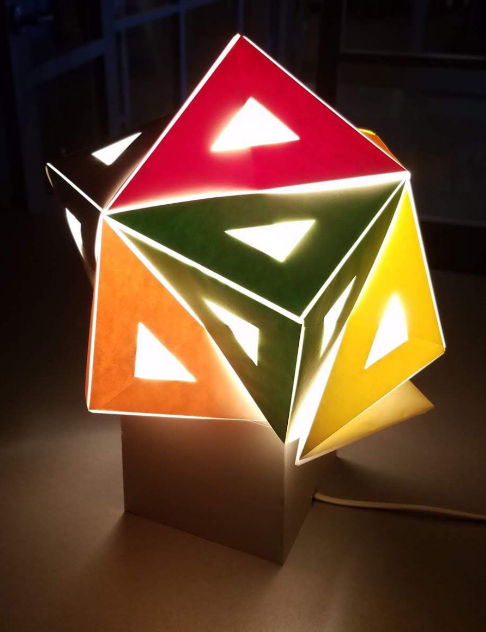 Origami Lamp (2) - 2018