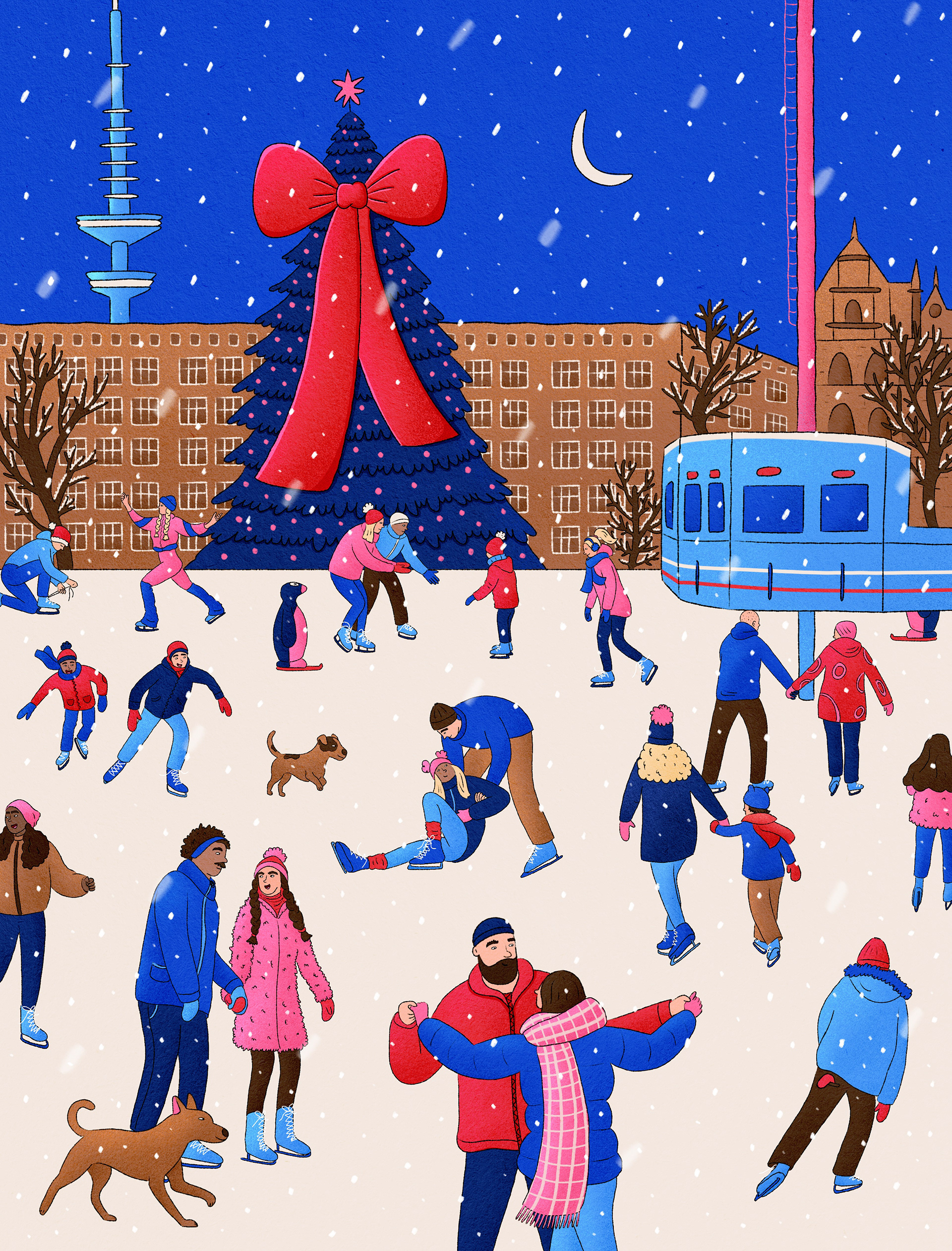 Christmas days in Hamburg