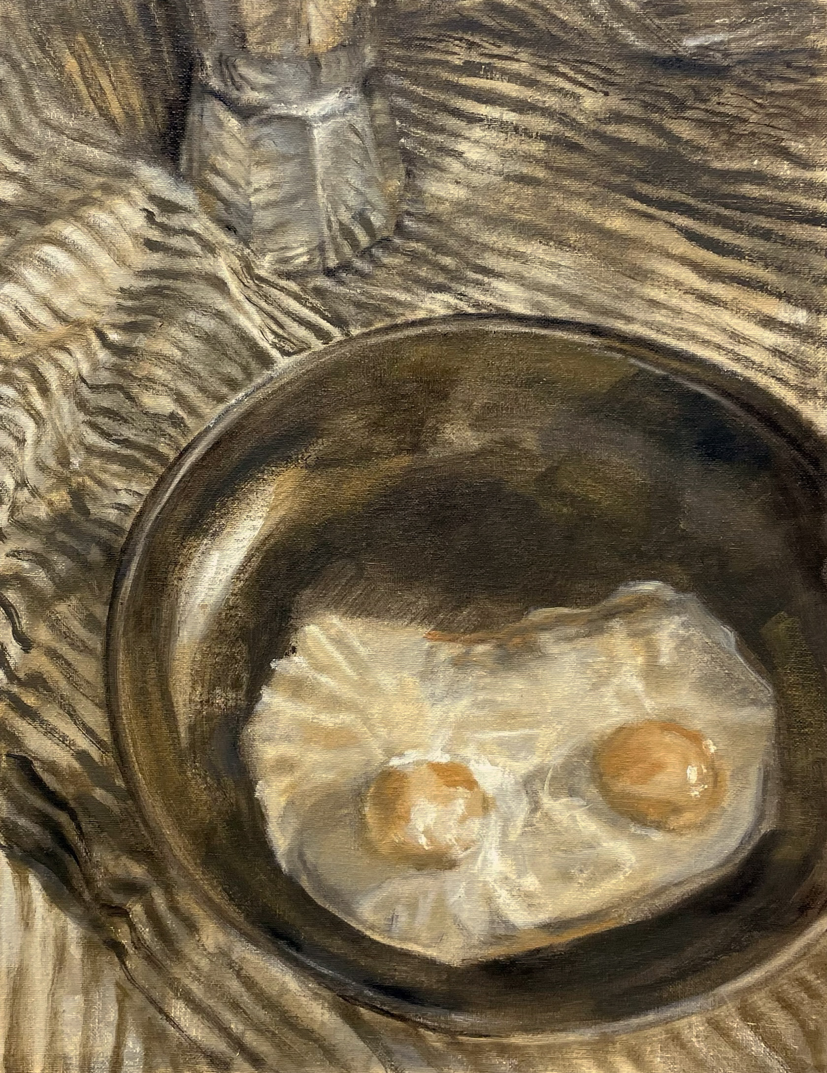 "Breakfast Lunch Dinner" Oil, 2024