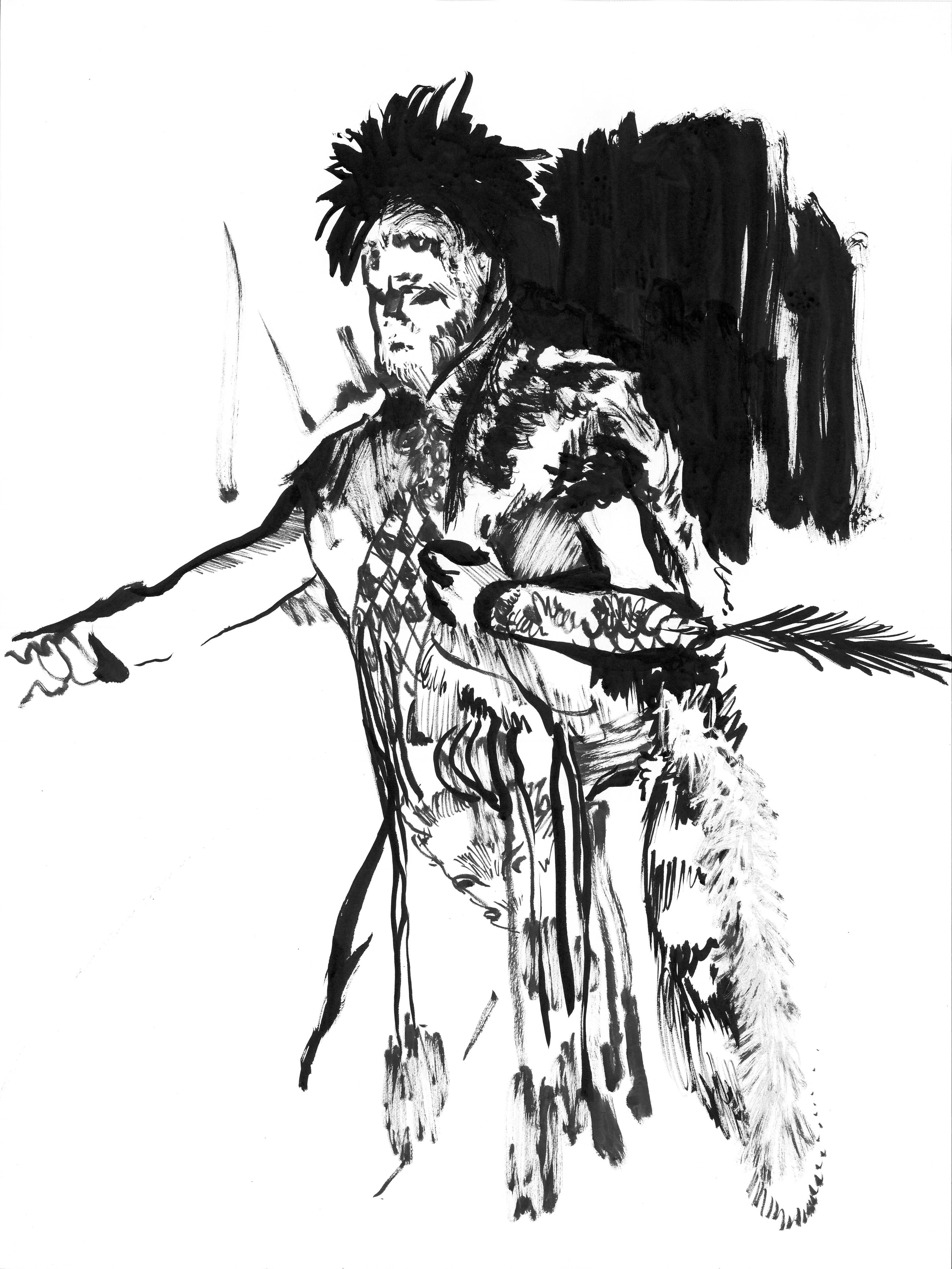 "Bill" Sumi Ink, 2025