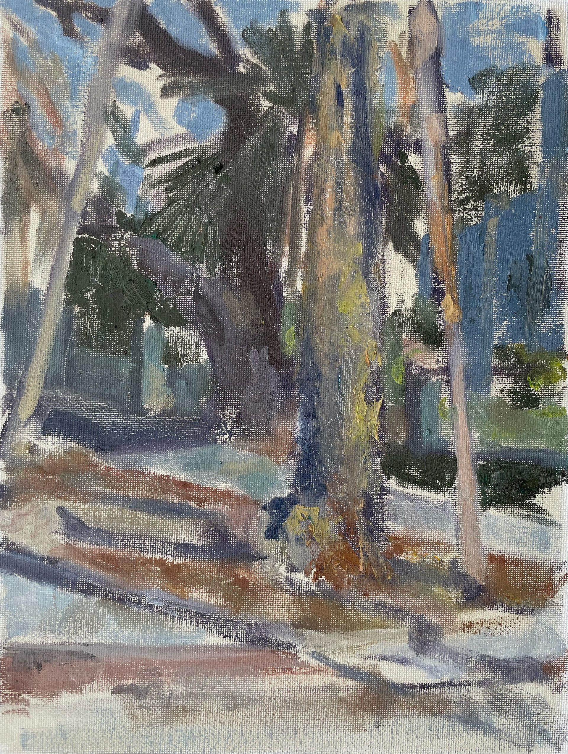 "Corner of Bay Shore Circle" Oil, 2025