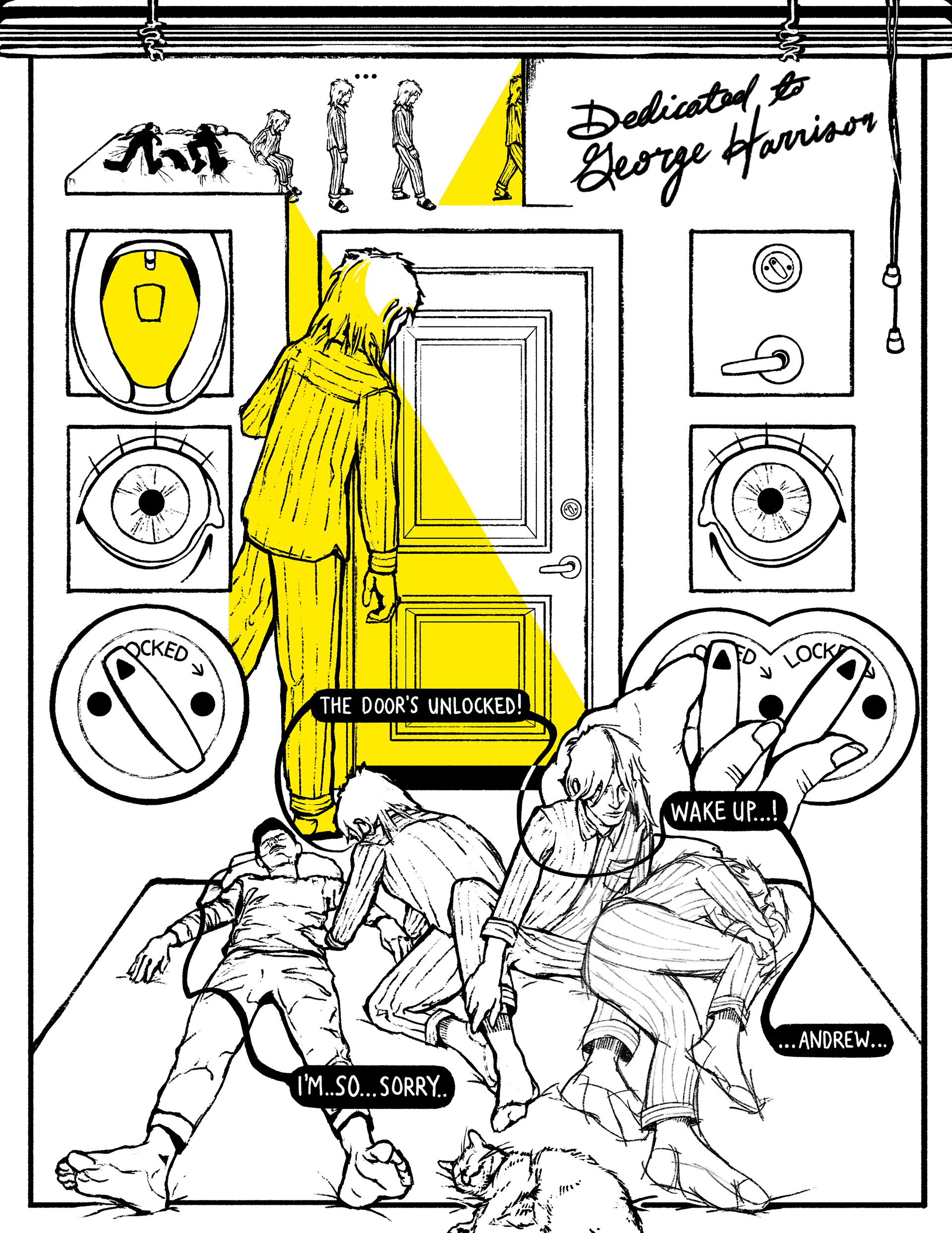 Behind That Locked Door, Page 1