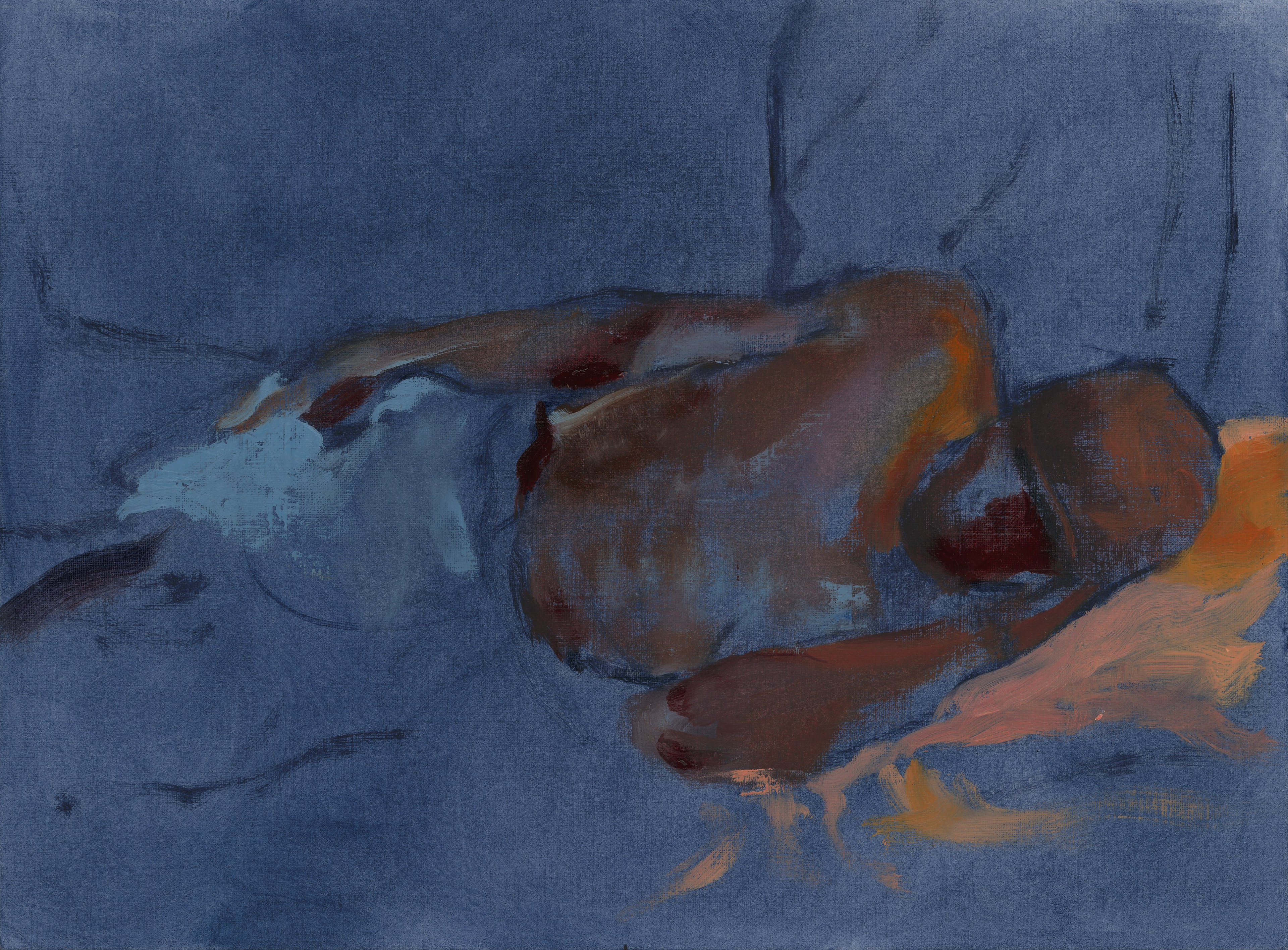 Oil on Canvas Paper