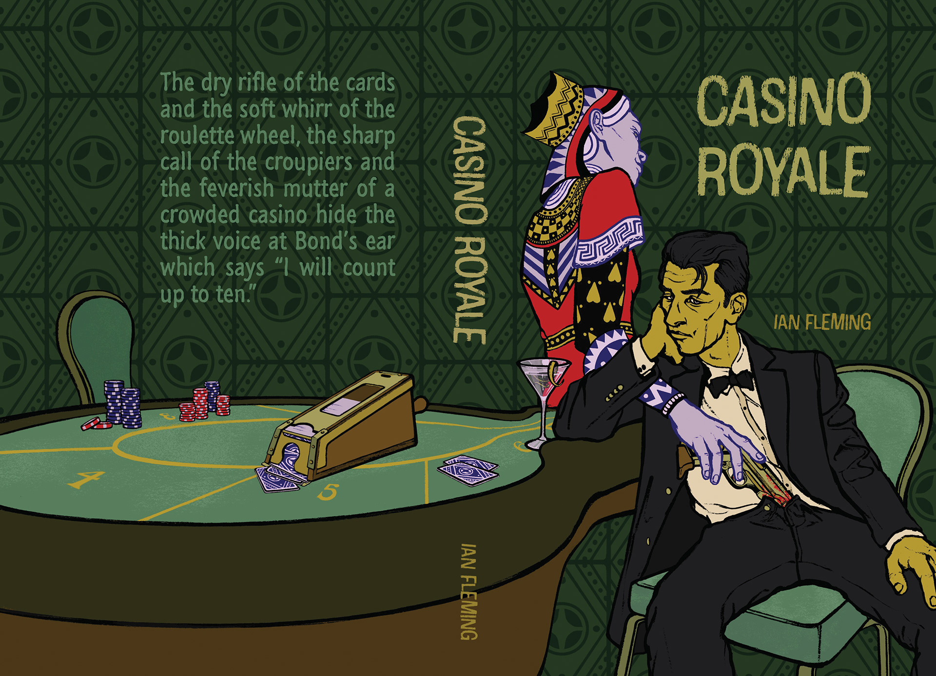"Casino Royale" Procreate & Photoshop & Illustrator, 2026