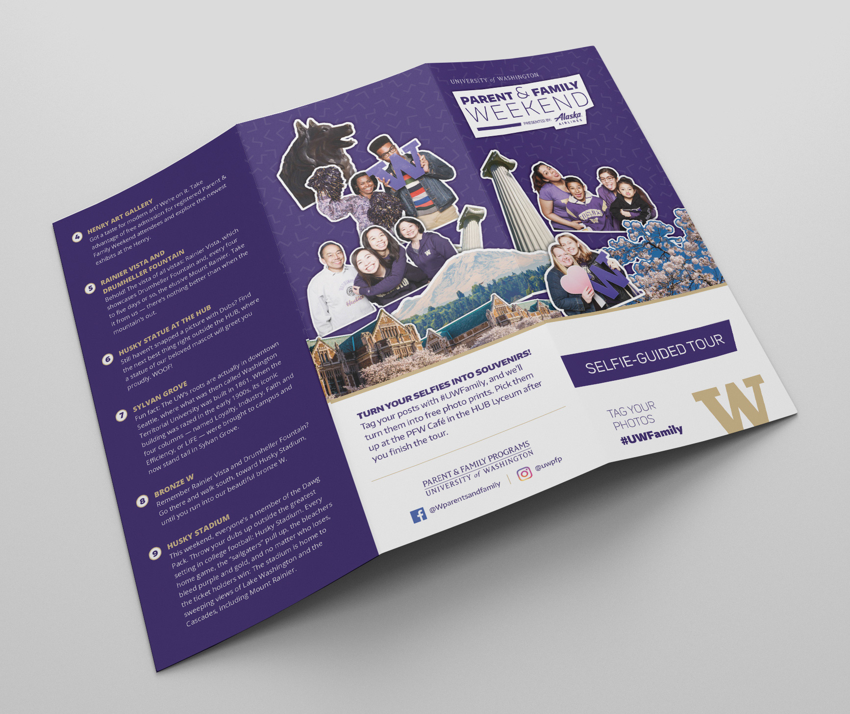 selfie guide brochure