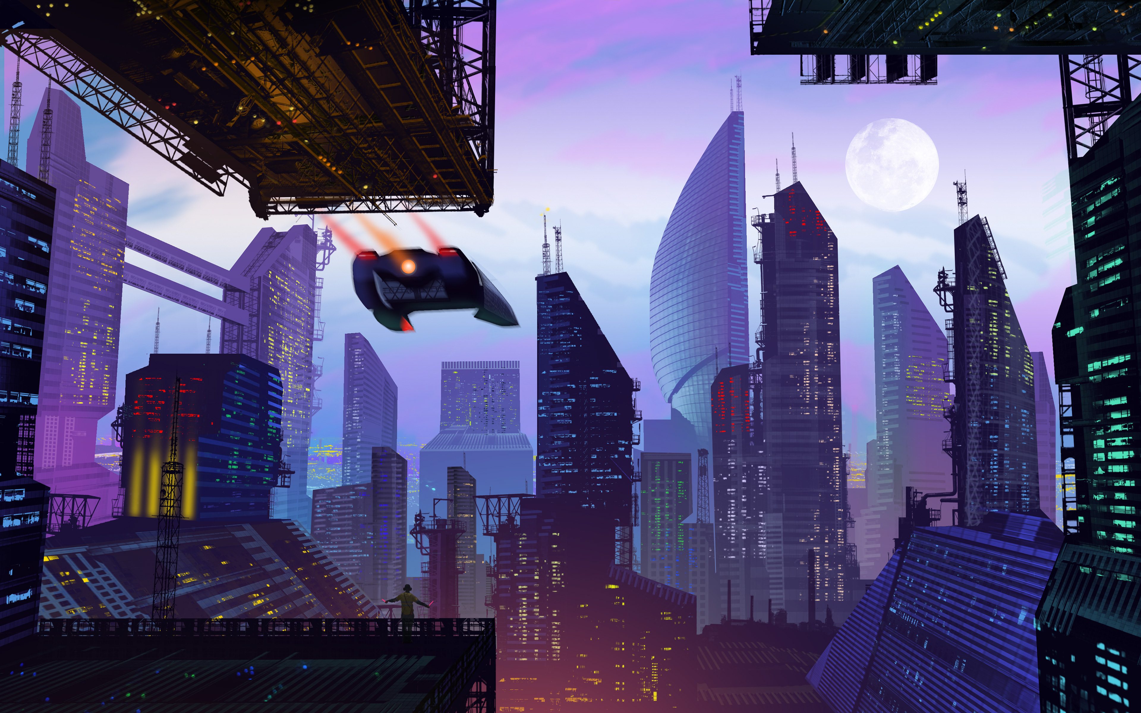 Sci-fi Cityscape