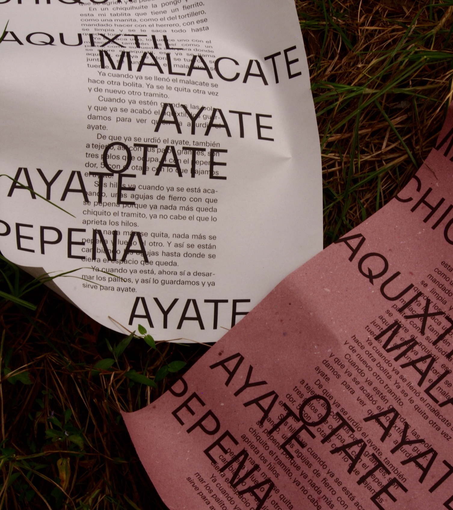 5. Echar Montón. Poster/tortilla wraps for the installation of an indigenous producer vegetable market at Museo Carrillo Gil. Collaboration with Colectivo Amasijo.