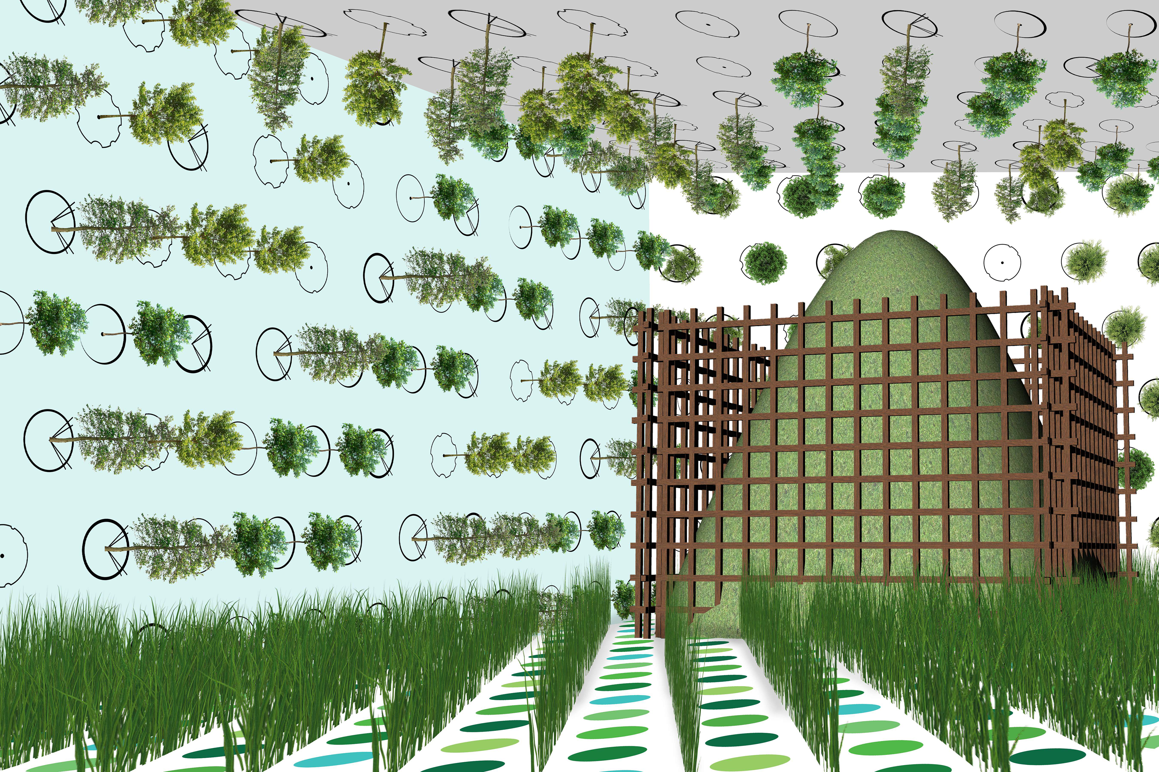 Mound Grid Tree Plan