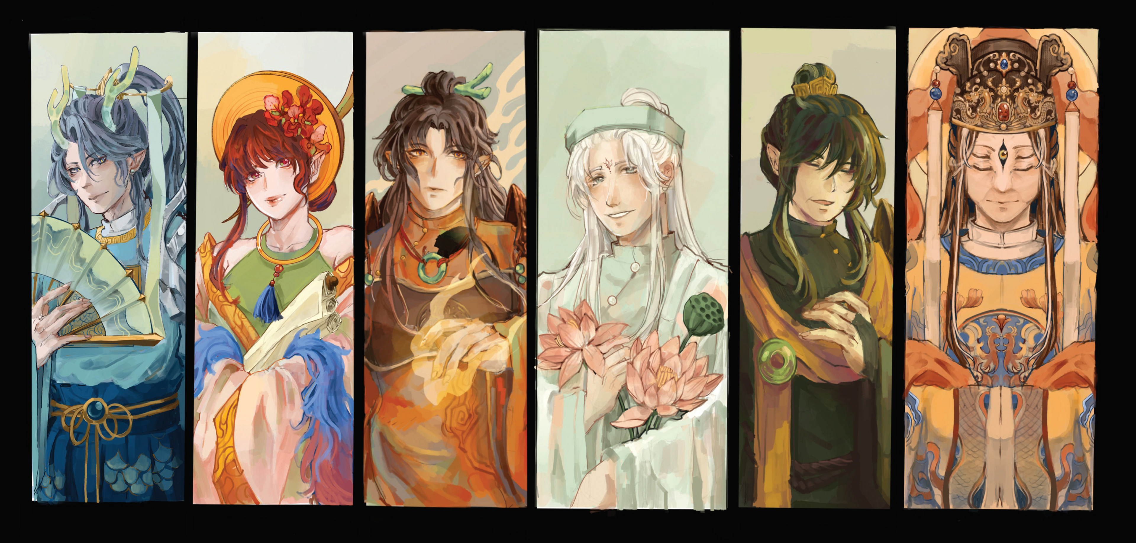 Moon Lotus Dream Characters Lineup