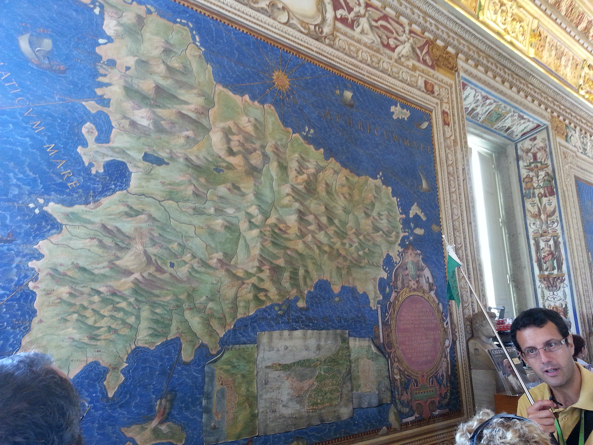 Two hallways that you will pass through on your way to the Sistine Chapel are the Tapestries Hall (with 17th-century weavings based on drawings by Raphael) and the Gallery of Maps Hall. 