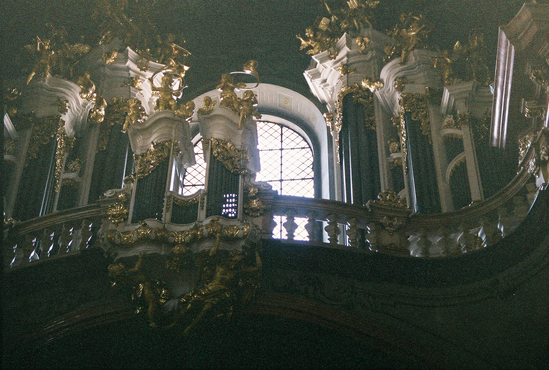 Pipe Organ at St. Nicholas Church - Prague