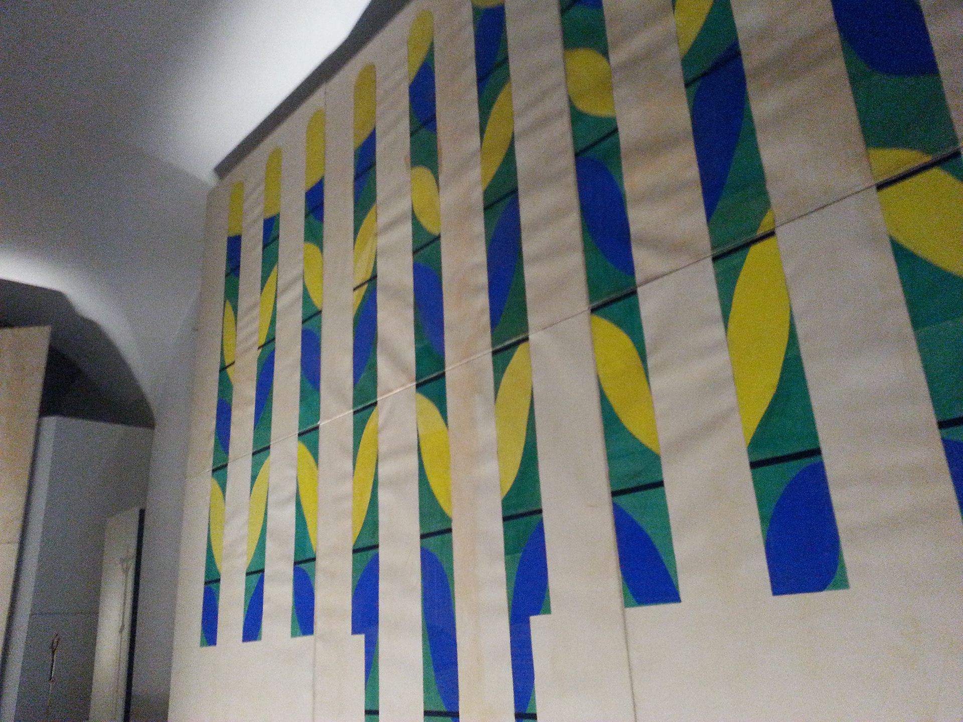 One of three giant collages by artist Henri Matisse.