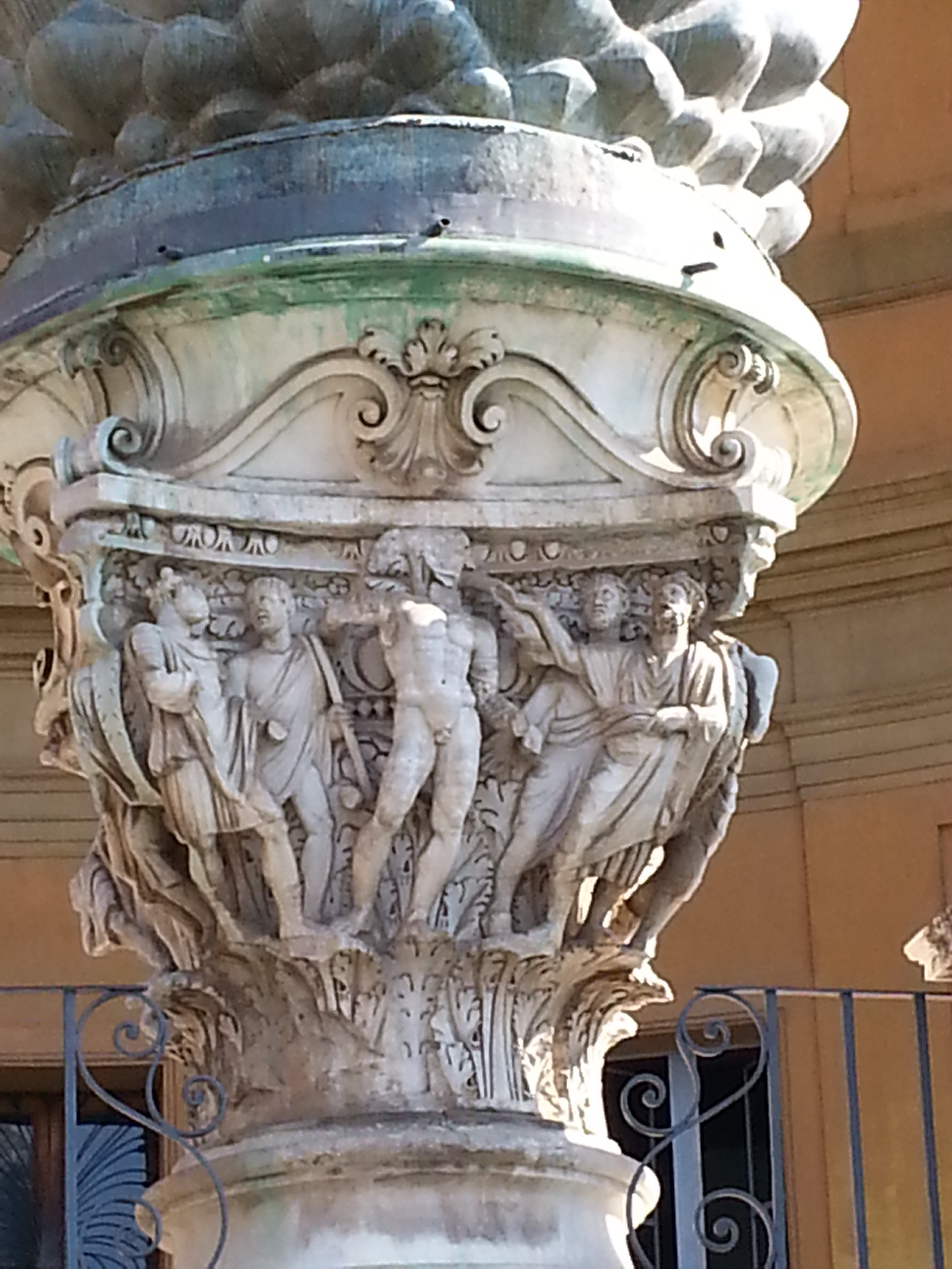 Base of the Pinecone.