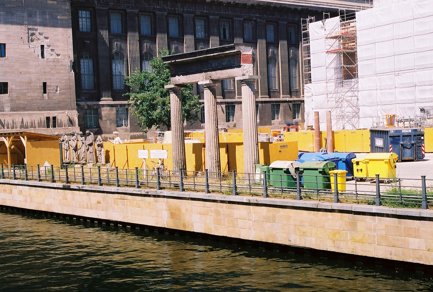 The Pergamon Museum - storage area