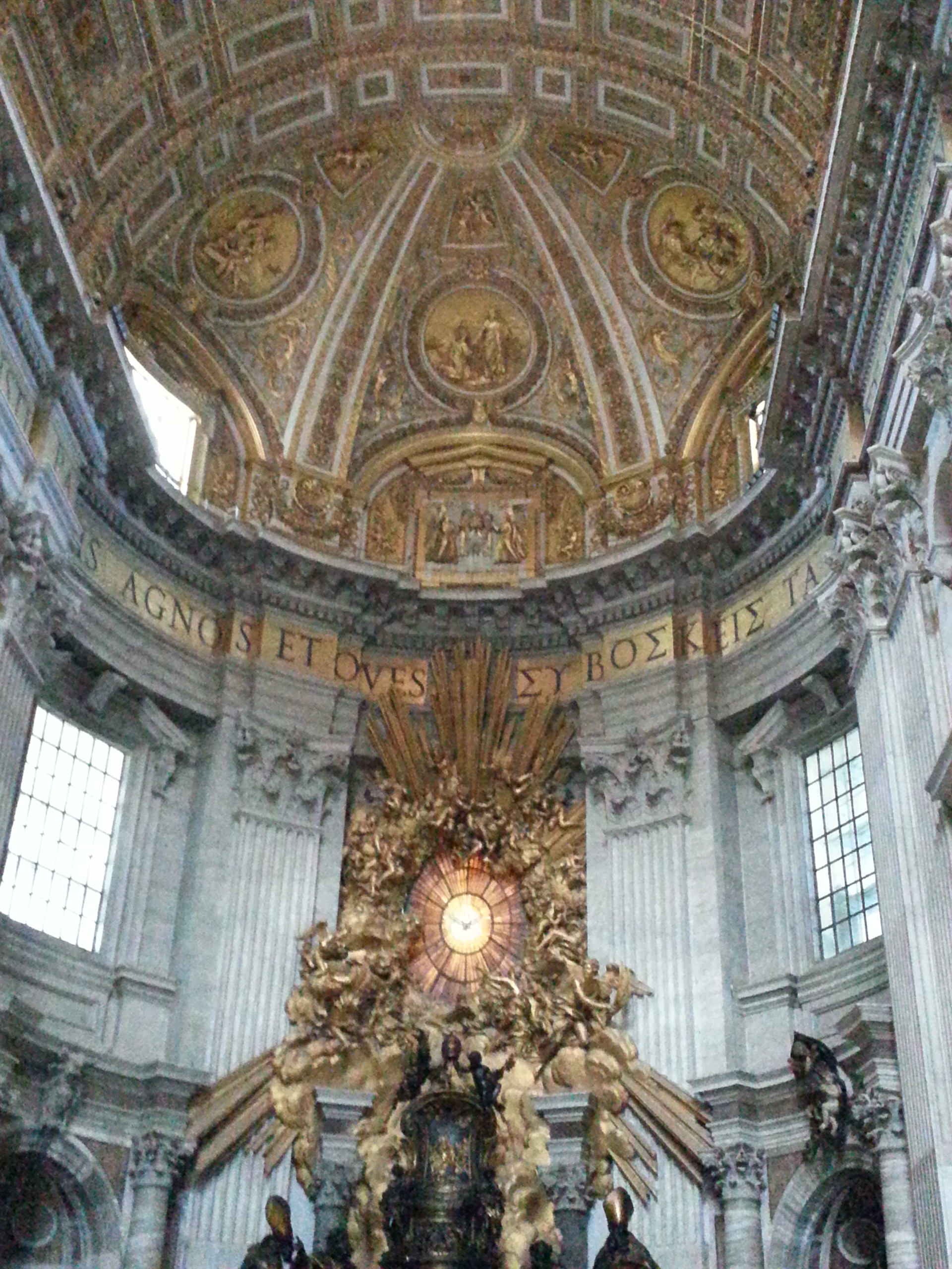 The Chair of Saint Peter (Latin: Cathedra Petri), also known as the Throne of Saint Peter, is a relic conserved in St. Peter's Basilica 