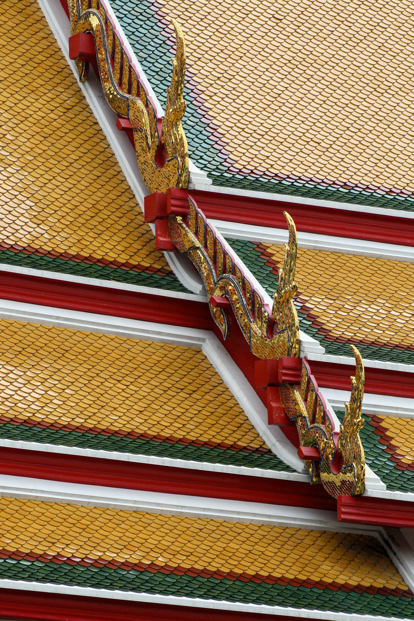 Architectural detail - Wat Pho. 