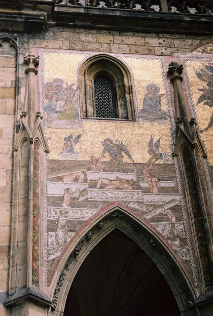 The Last Judgement Mosaic on St. Vitus Cathedral
