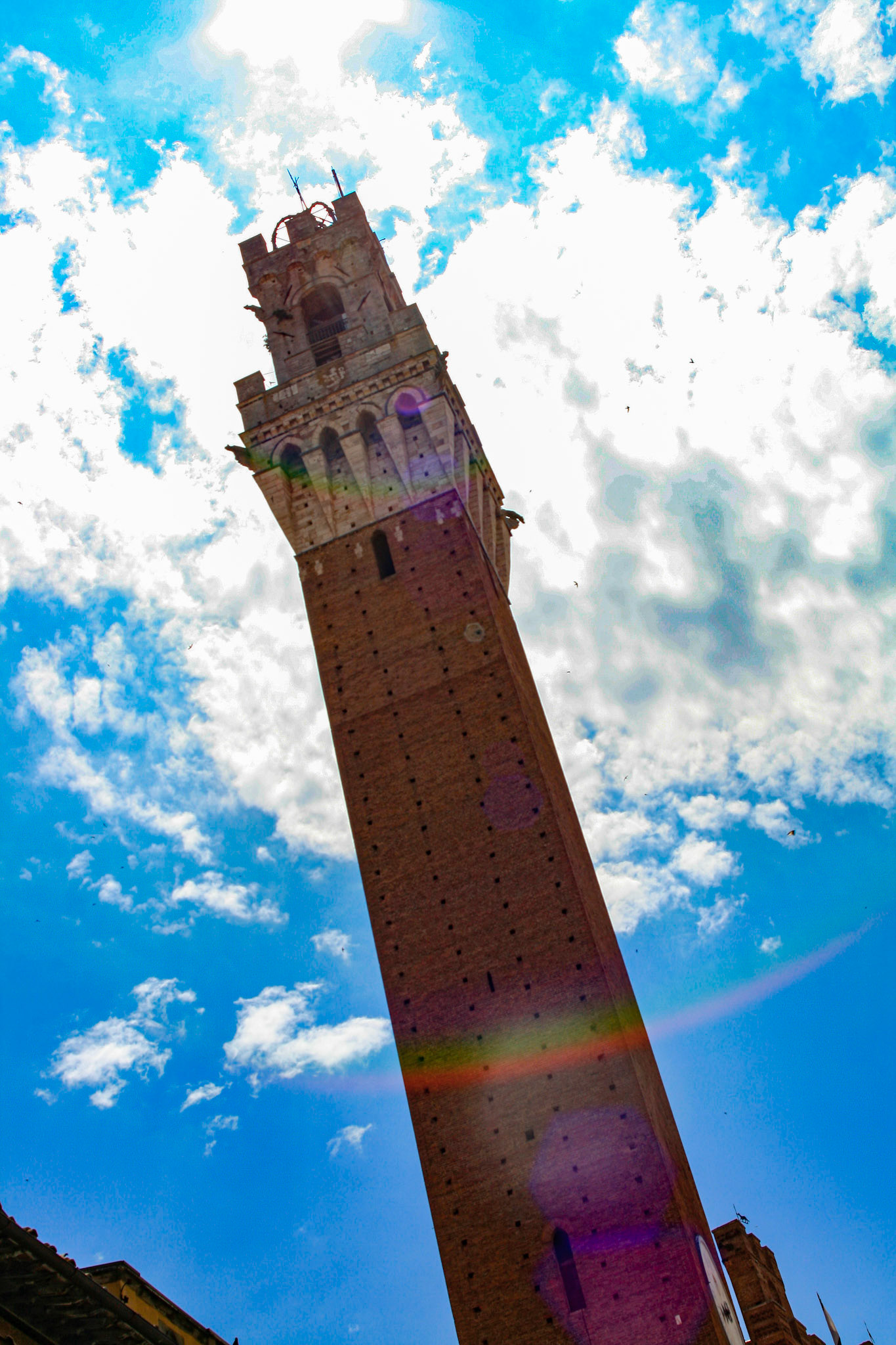 Torre del Mangia, Piazza del Campo, Sienna, Tuscany, Italy