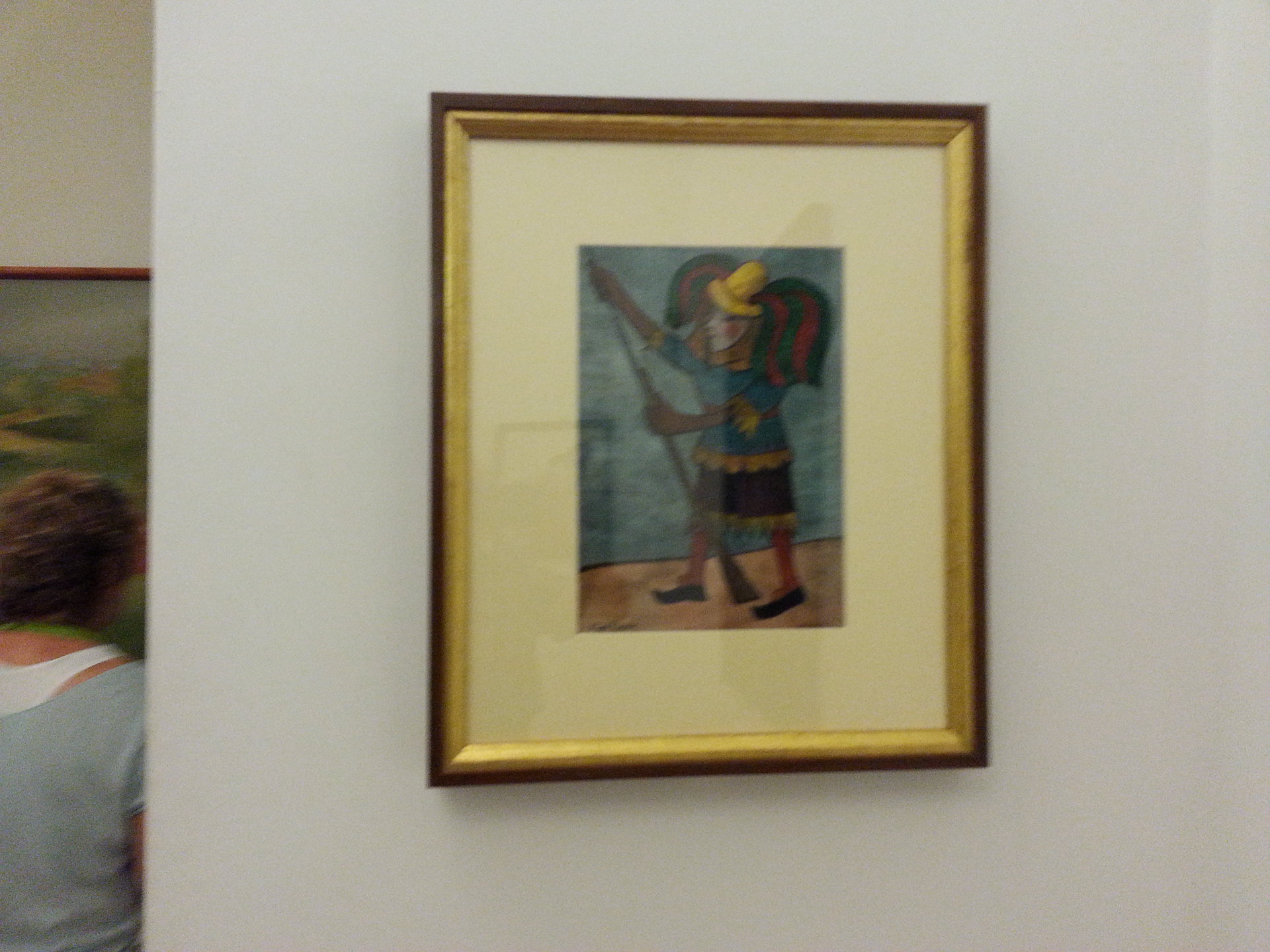 "Danzante Guerrero" by Diego Rivera