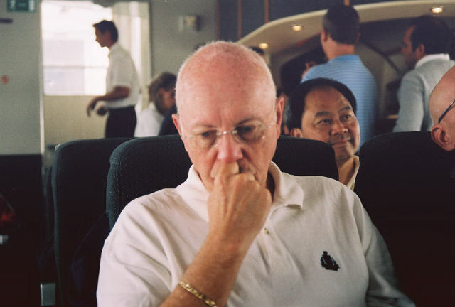 Michael Haley deep in thought