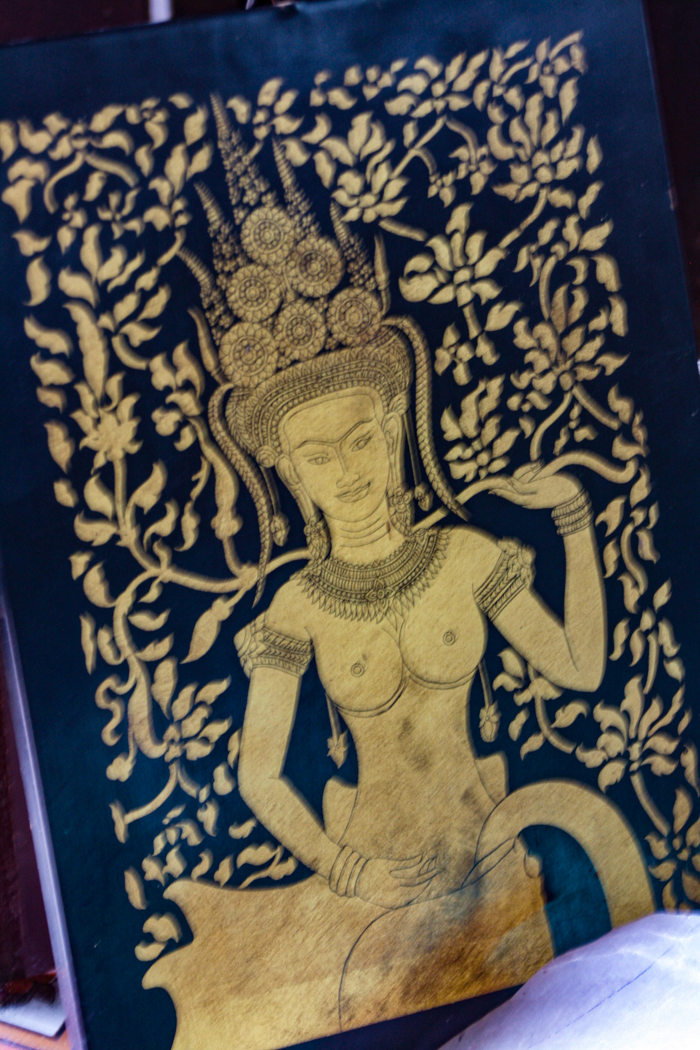 Hand-made wooden arts craft factory. 