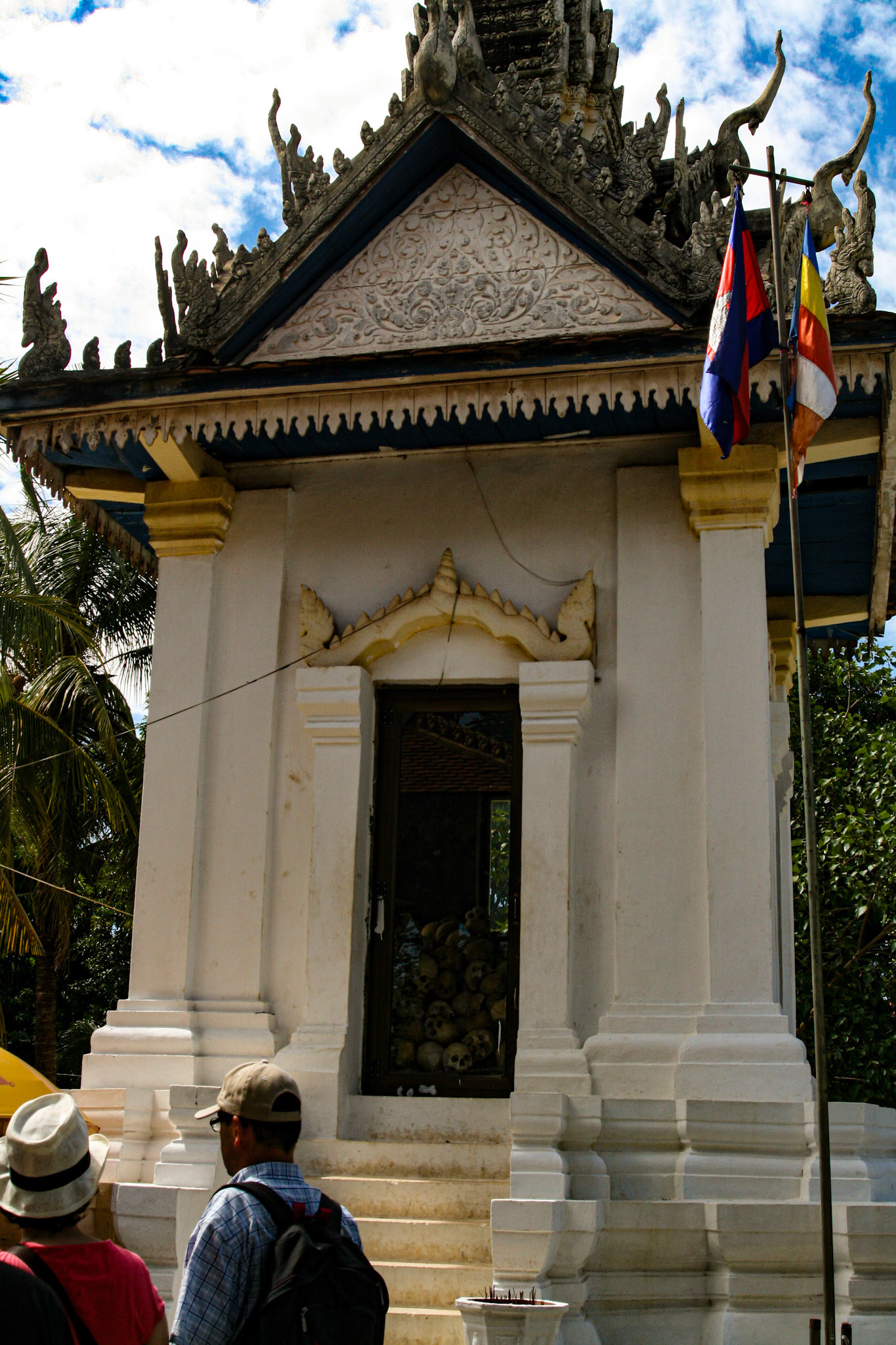 Remnants of the Khmer Rouge atrocities.