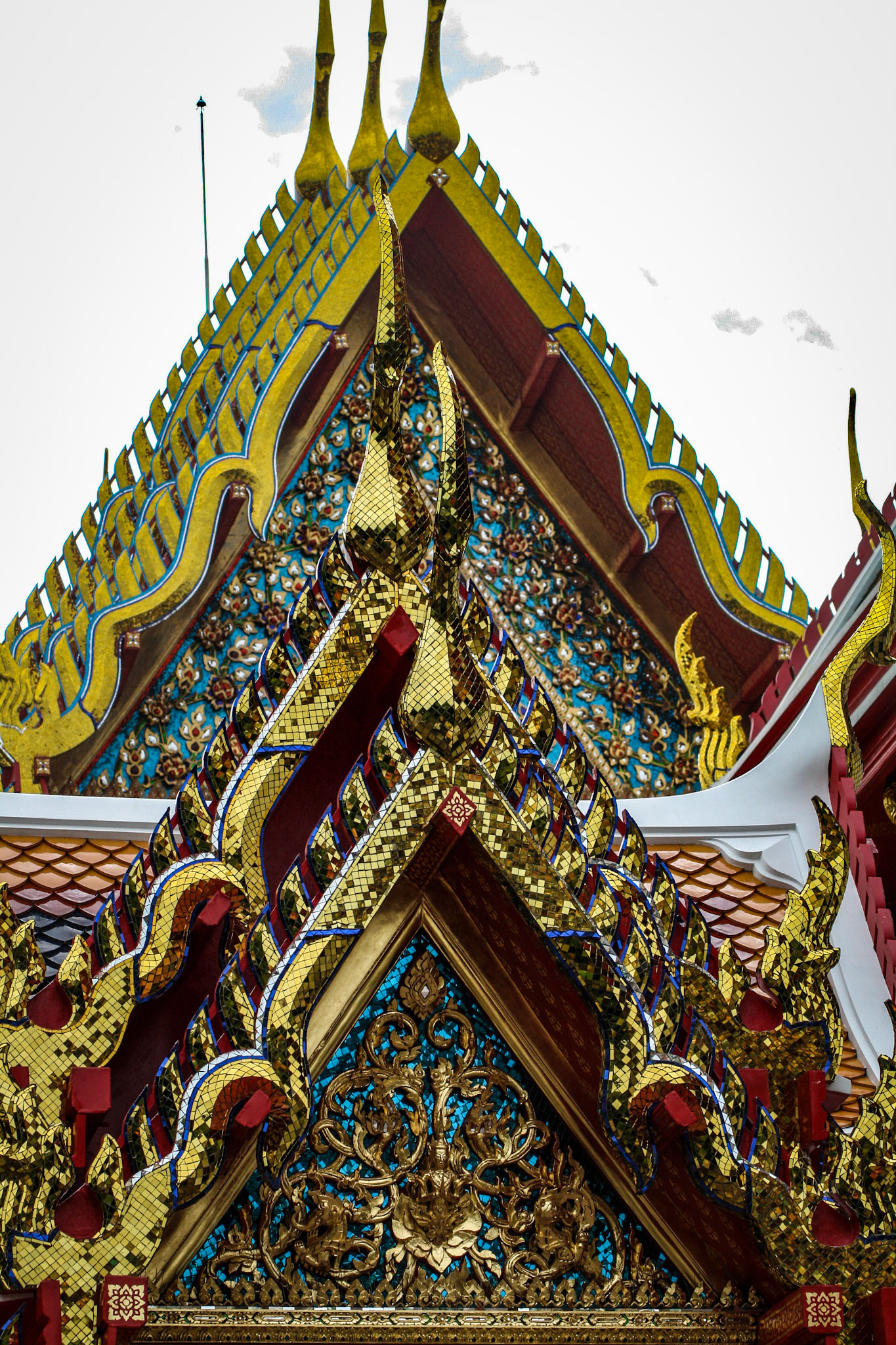 Architectural detail - Wat Pho. 
