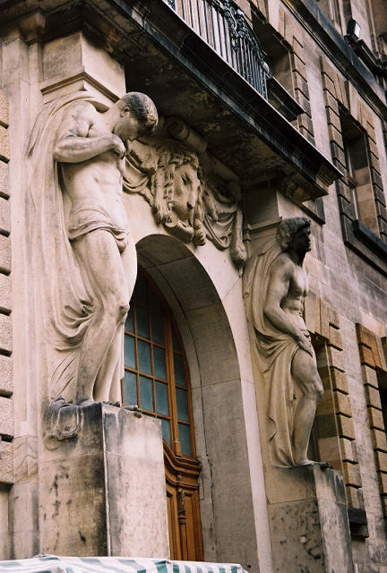 Atlantes/Telamones. Dresden.