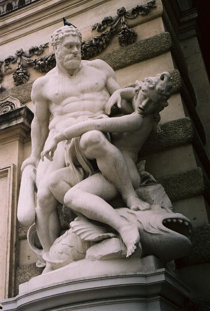 Hercules steals the Belt of Hippolyte - Hofburg Palace  