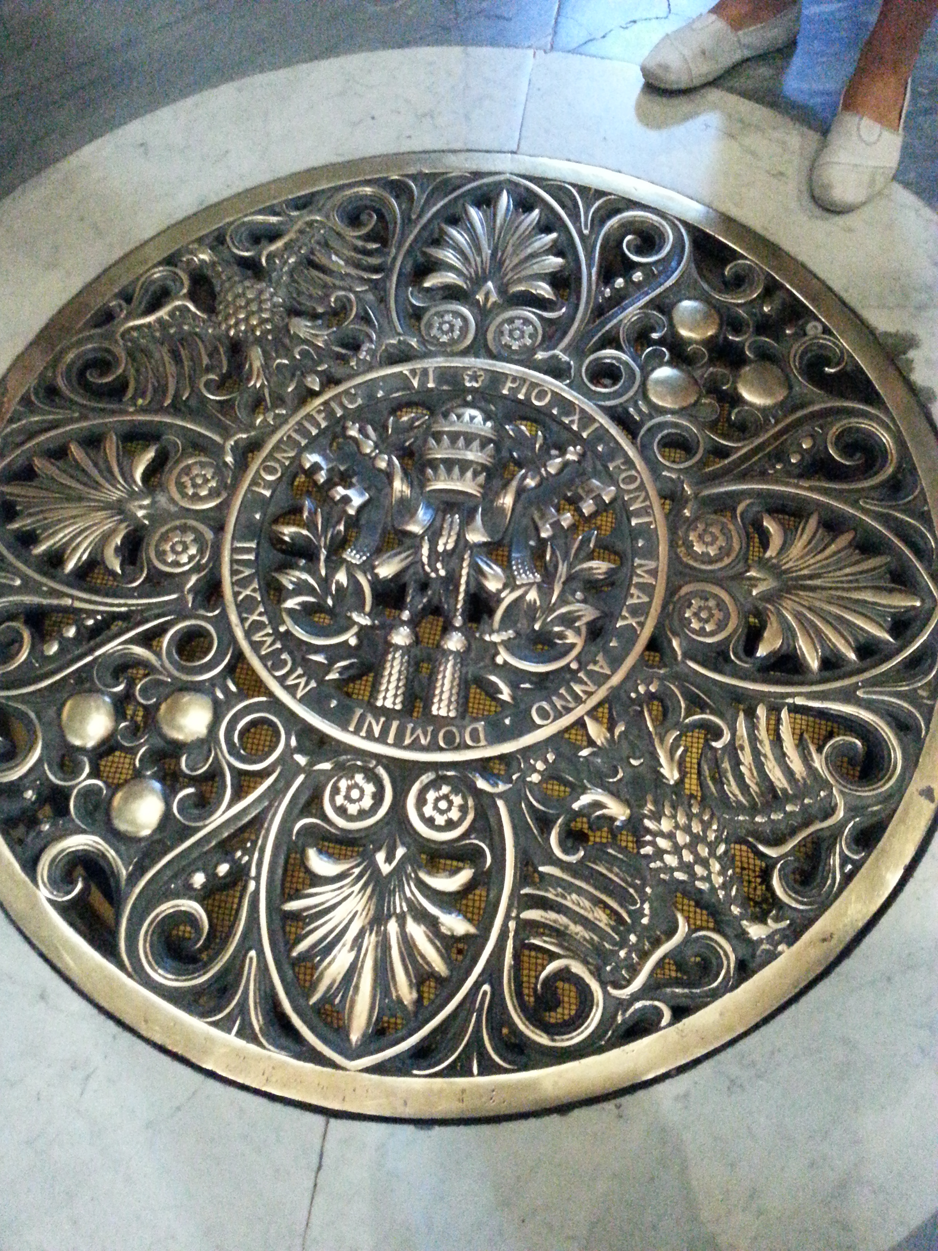 Monument to Pope Pius XI, St Peter's Basilica, Rome, Italy 